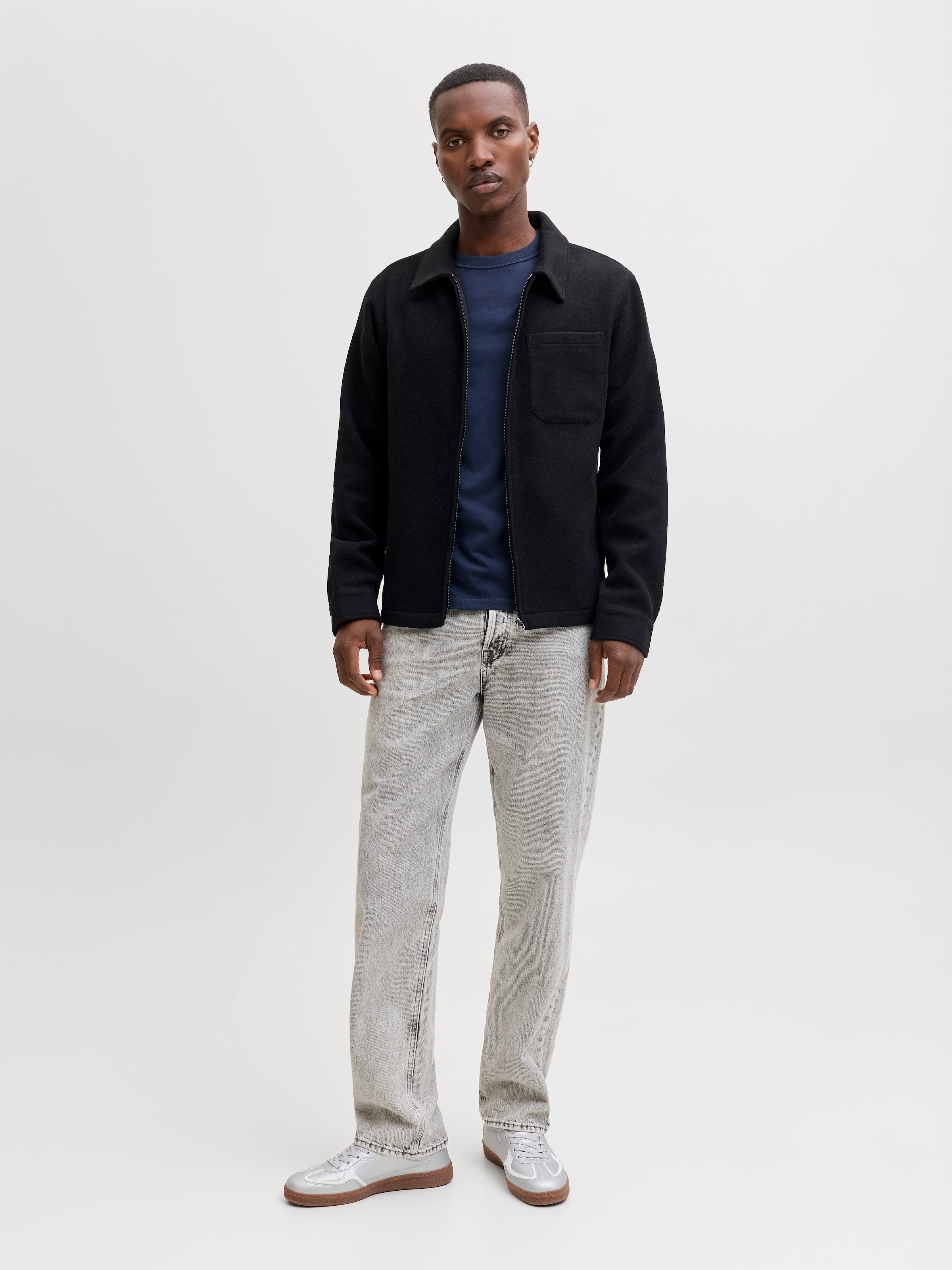 Jack & Jones Rundhalsshirt »JJEDOVER GRAPHIC TEE SS CREW NECK SN« Baumwolle, relaxed fit