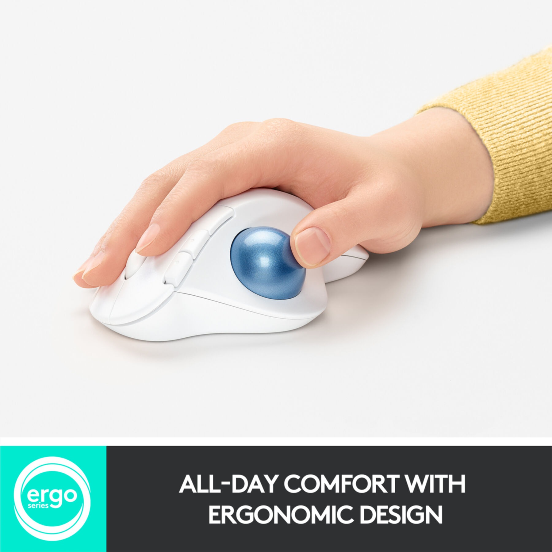 Logitech Maus »ERGO M575«, Bluetooth