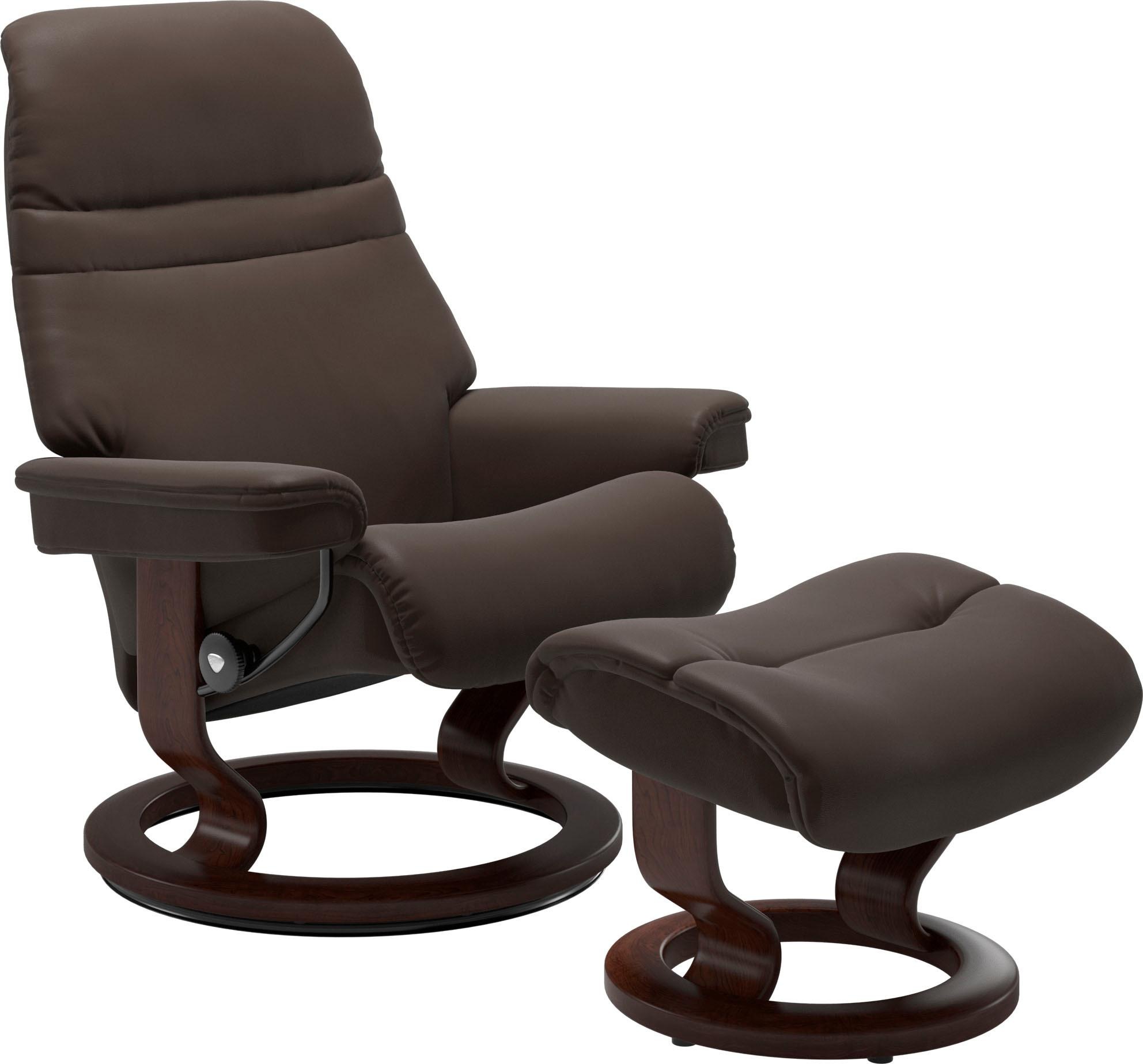 Stressless Relaxsessel "Sunrise" mit Classic Base, Größe S, Gestell Braun günstig online kaufen