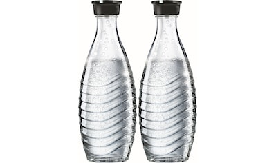 Wassersprudler Flasche, (Set, 2 tlg.), passend für die SodaStream Modelle Crystal und...