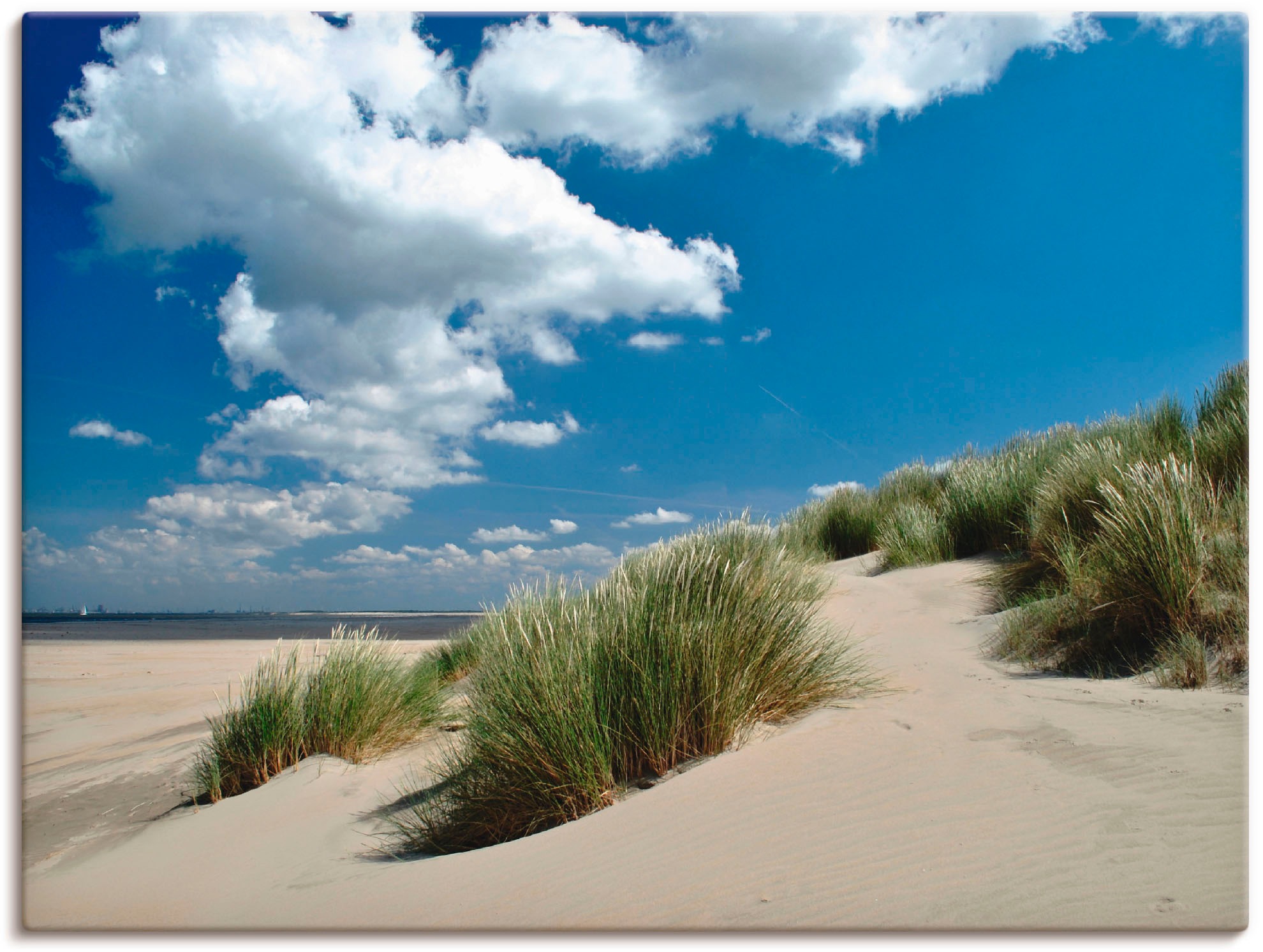 Artland Wandbild "Strandimpressionen", Strand, (1 St.), als Leinwandbild, Poster in verschied. Größen