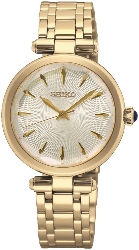 Seiko Quarzuhr Armbanduhr Damenuhr Edelstahl...