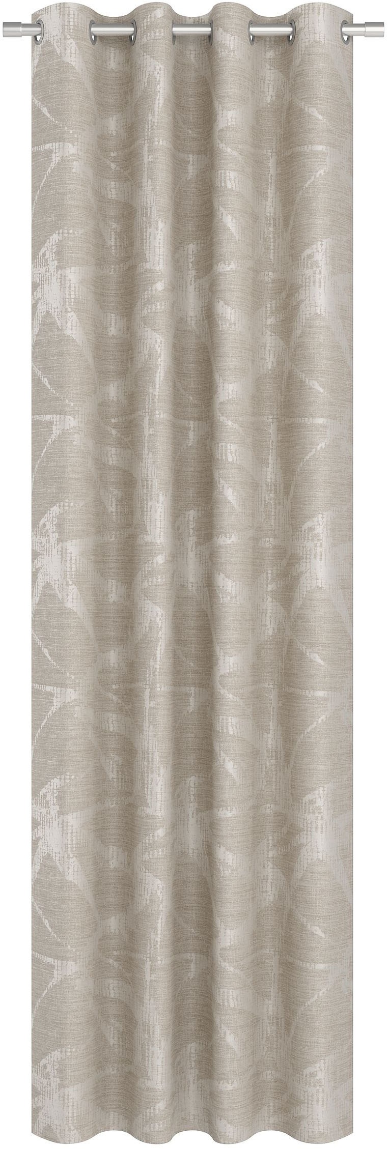 Neutex for you Vorhang "BELUGA" Ösen 1 Stk. tlg. Jacquard mit Allover-Desig günstig online kaufen