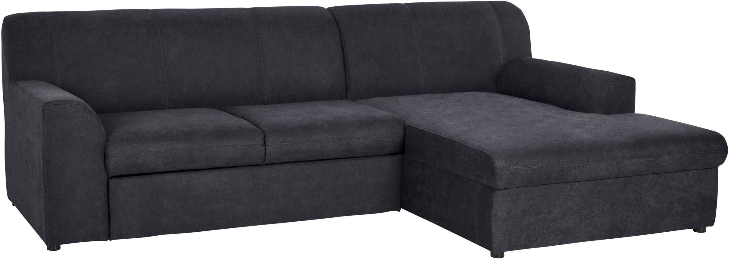 DOMO collection Ecksofa "Topper, elegant und zeitlos, kompaktes Stellmaß 24 günstig online kaufen