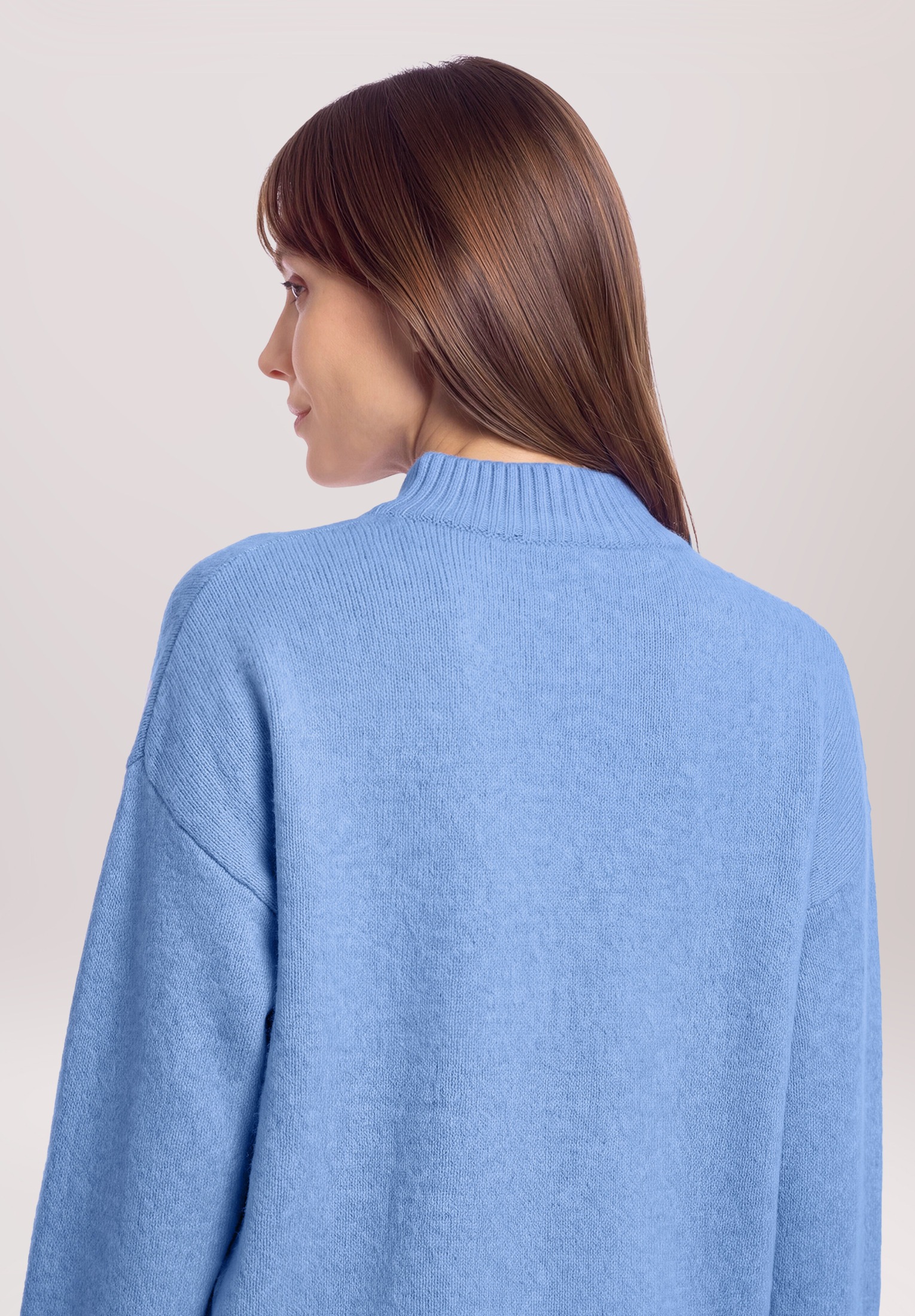 Betty&Co Strickpullover »Damen mit Stehkragen« 1