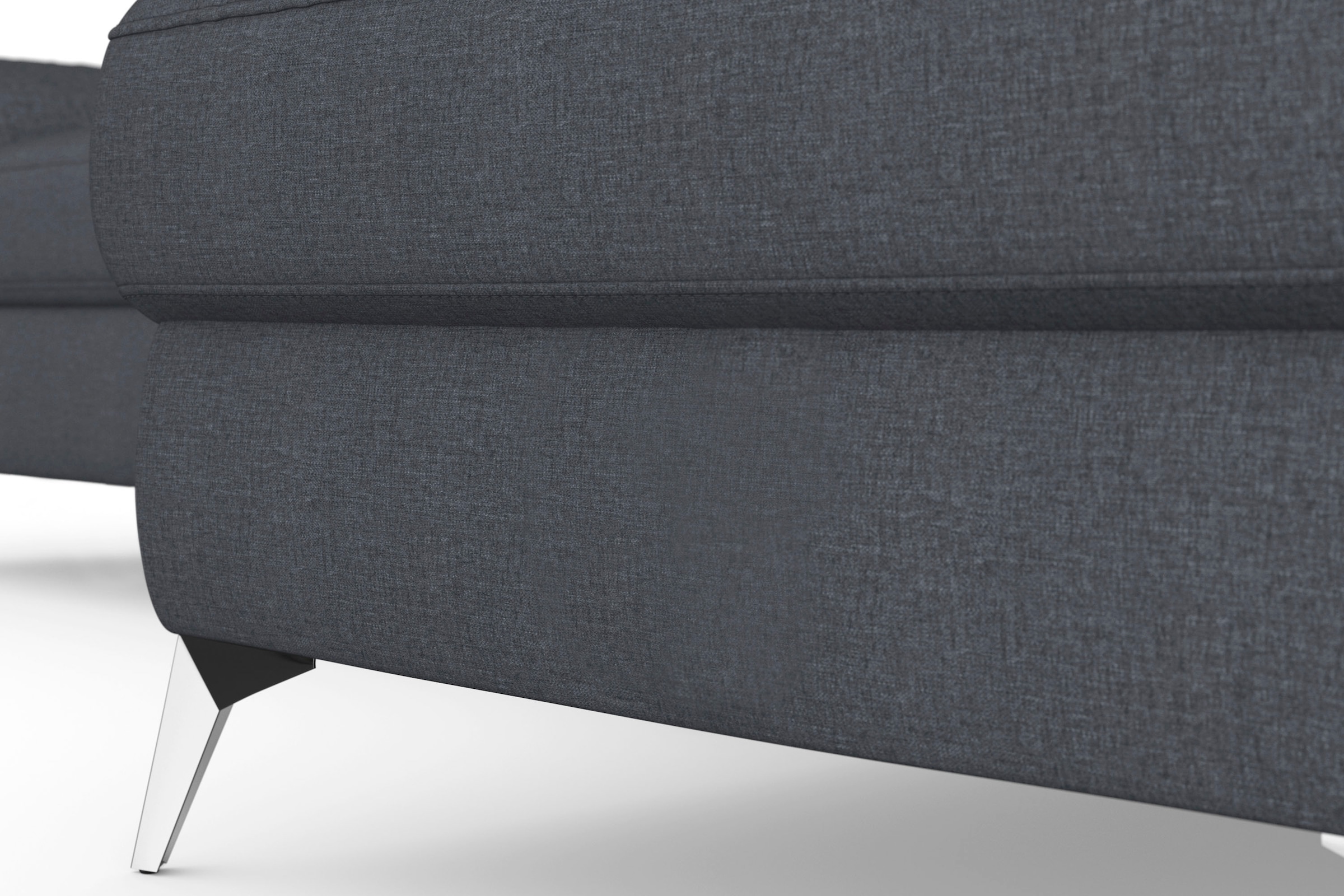 sit&more Ecksofa »Padua L-Form«, inklusive Sitztiefenverstellung, Armteilfunktion und Federkern