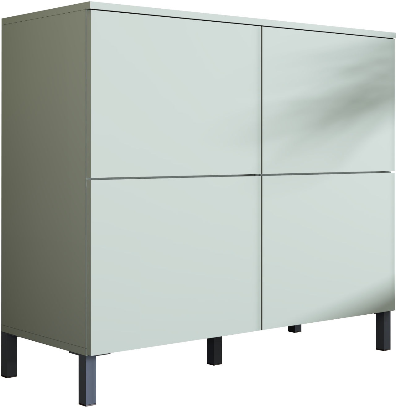 borchardt Möbel Kommode "Haama" Drucköffner (Push-To-Open), höhenverstellba günstig online kaufen