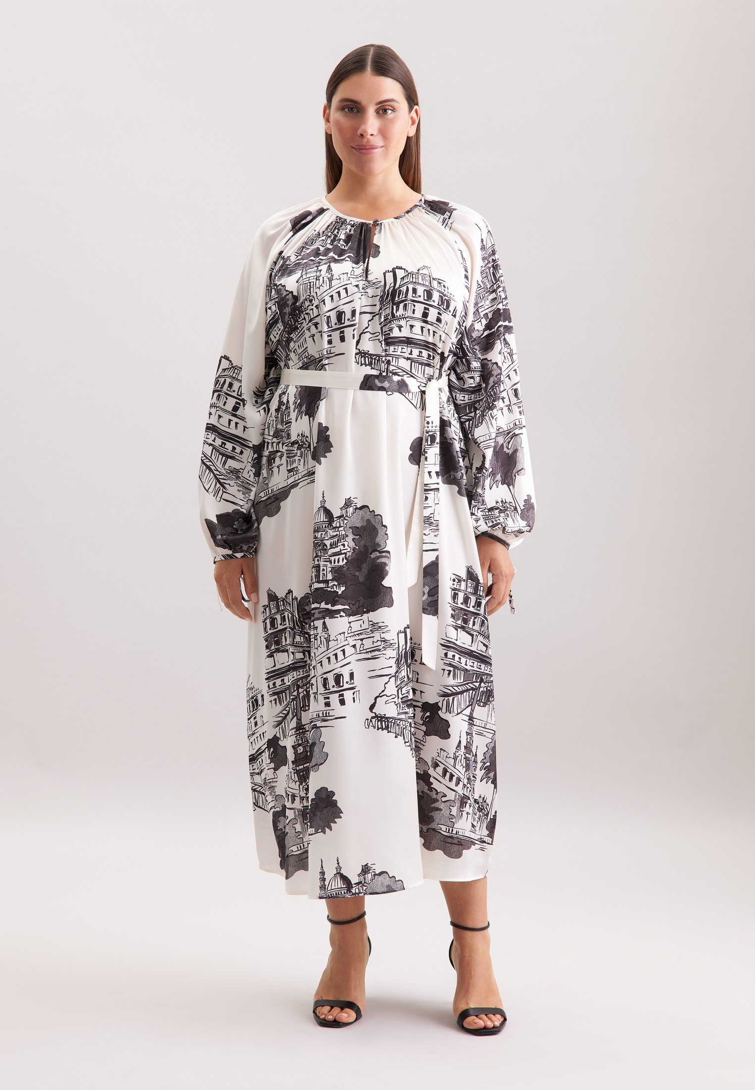 seidensticker Sommerkleid "Schwarze Rose" 1/1 Druck günstig online kaufen