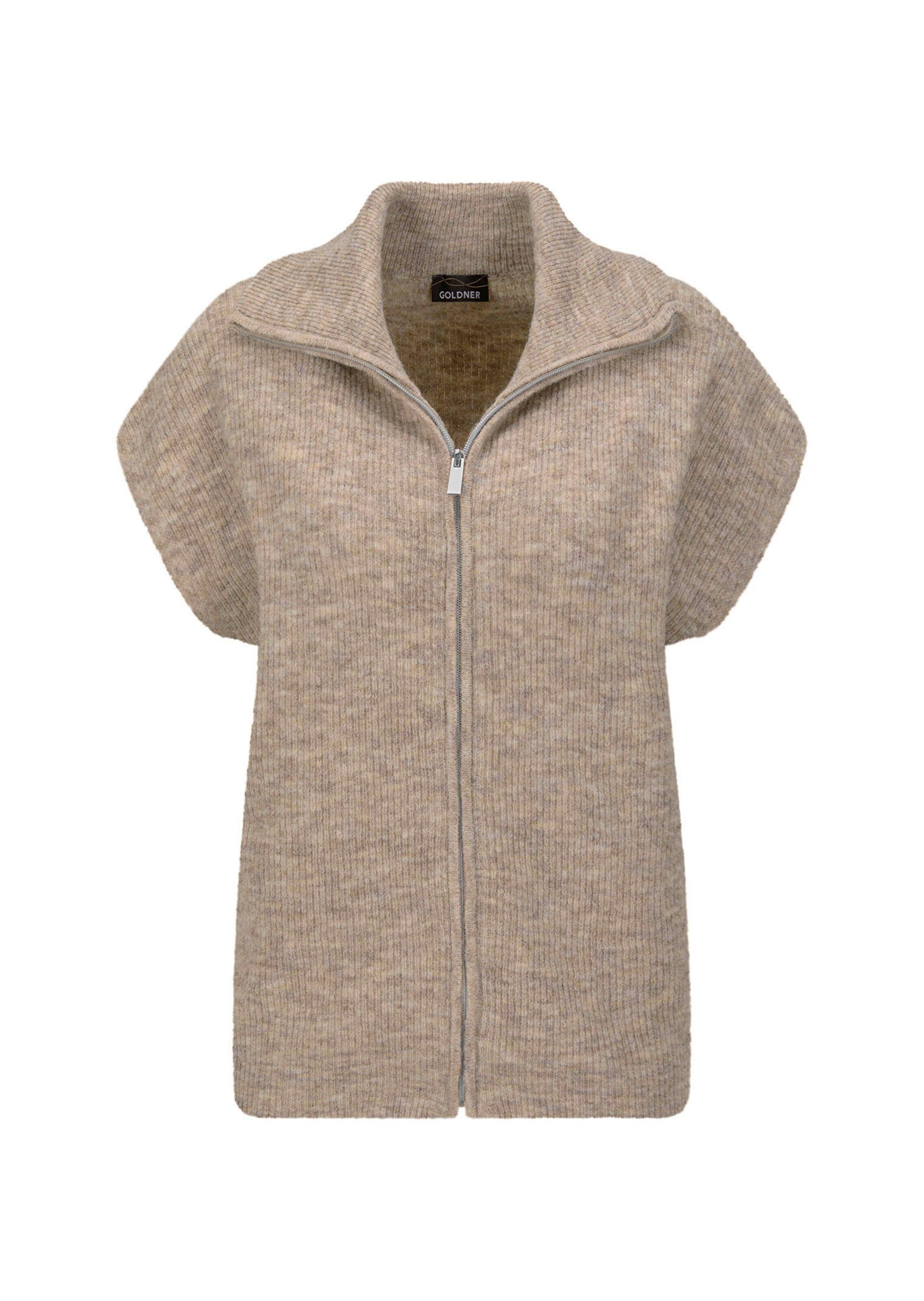GOLDNER Kurzweste "Melierte Weste mit Reißverschluss" günstig online kaufen