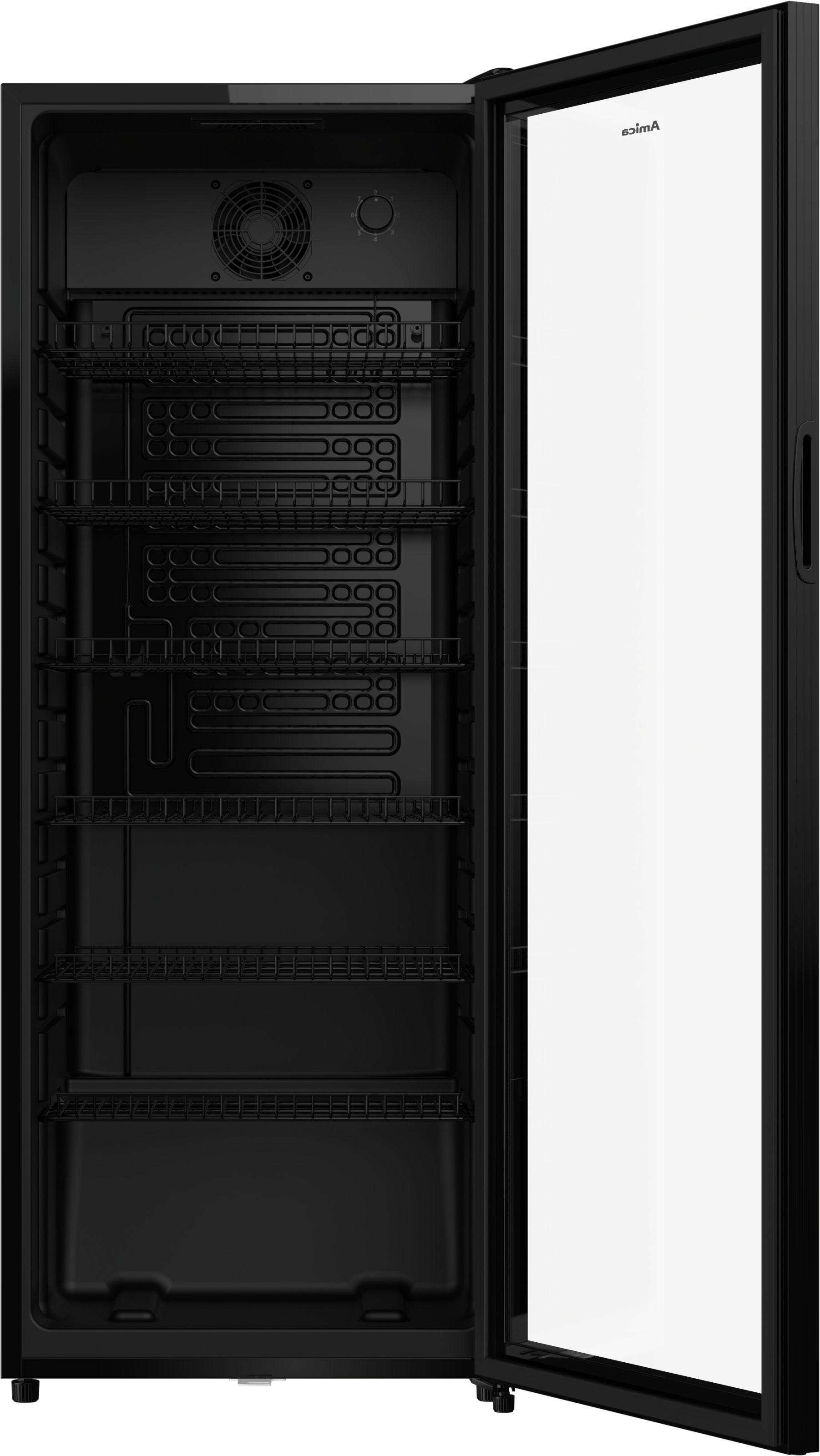 Amica Getränkekühlschrank »FK 344 150 S« 141 cm hoch 55 cm breit perfekte Kühlung dank professioneller Ausstattung