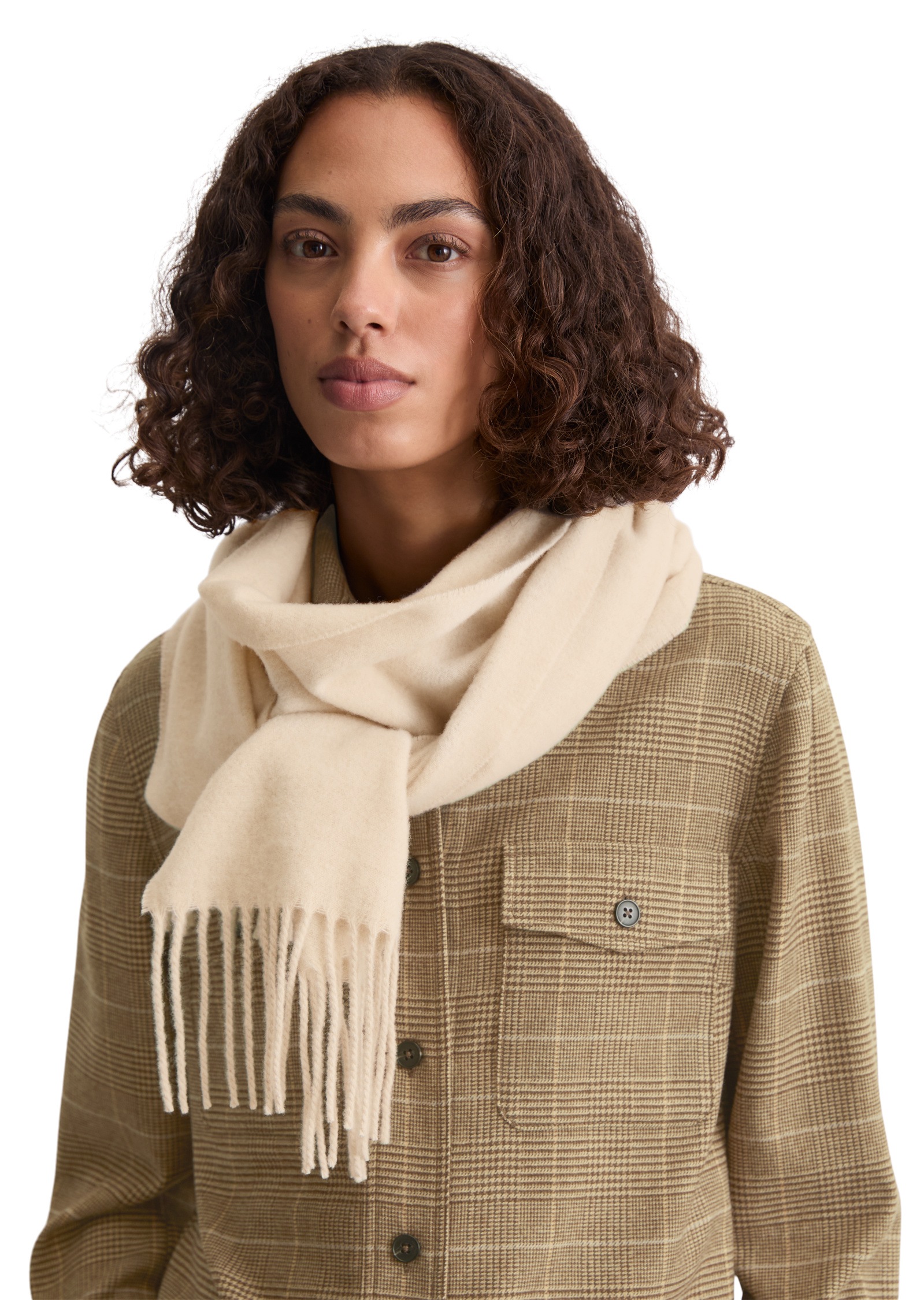 Thumbnail - Marc OPolo Fransentuch "aus softer Schurwolle"