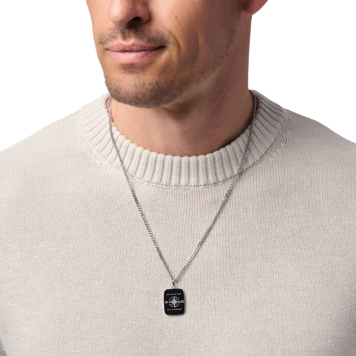 TOM TAILOR Kette mit Anhänger »Kompass«