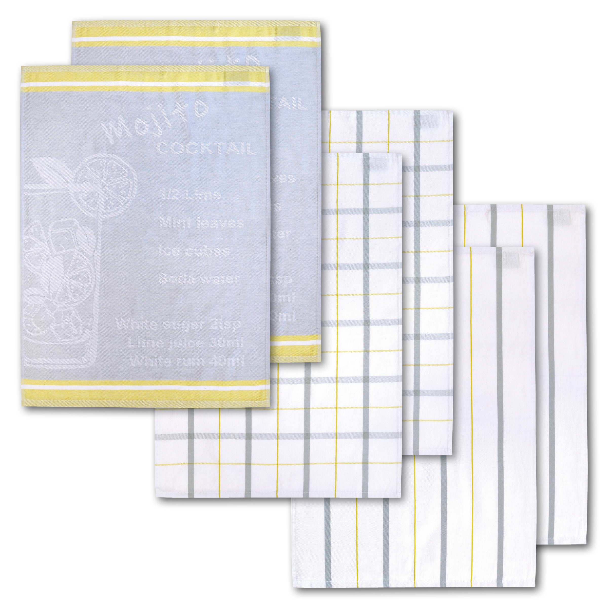 Dyckhoff Geschirrtuch "Mojito, mit 3 verschiedenen Motiven, mit Mojito COCK günstig online kaufen