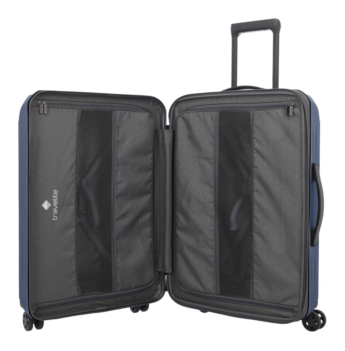 travelite Trolleyset »DYNAMIIC S+/M/L, verschiedene Farben«, (Set, 3 tlg., S+/M/L), Hartschalen-Koffer ABS Volumenerweiterung