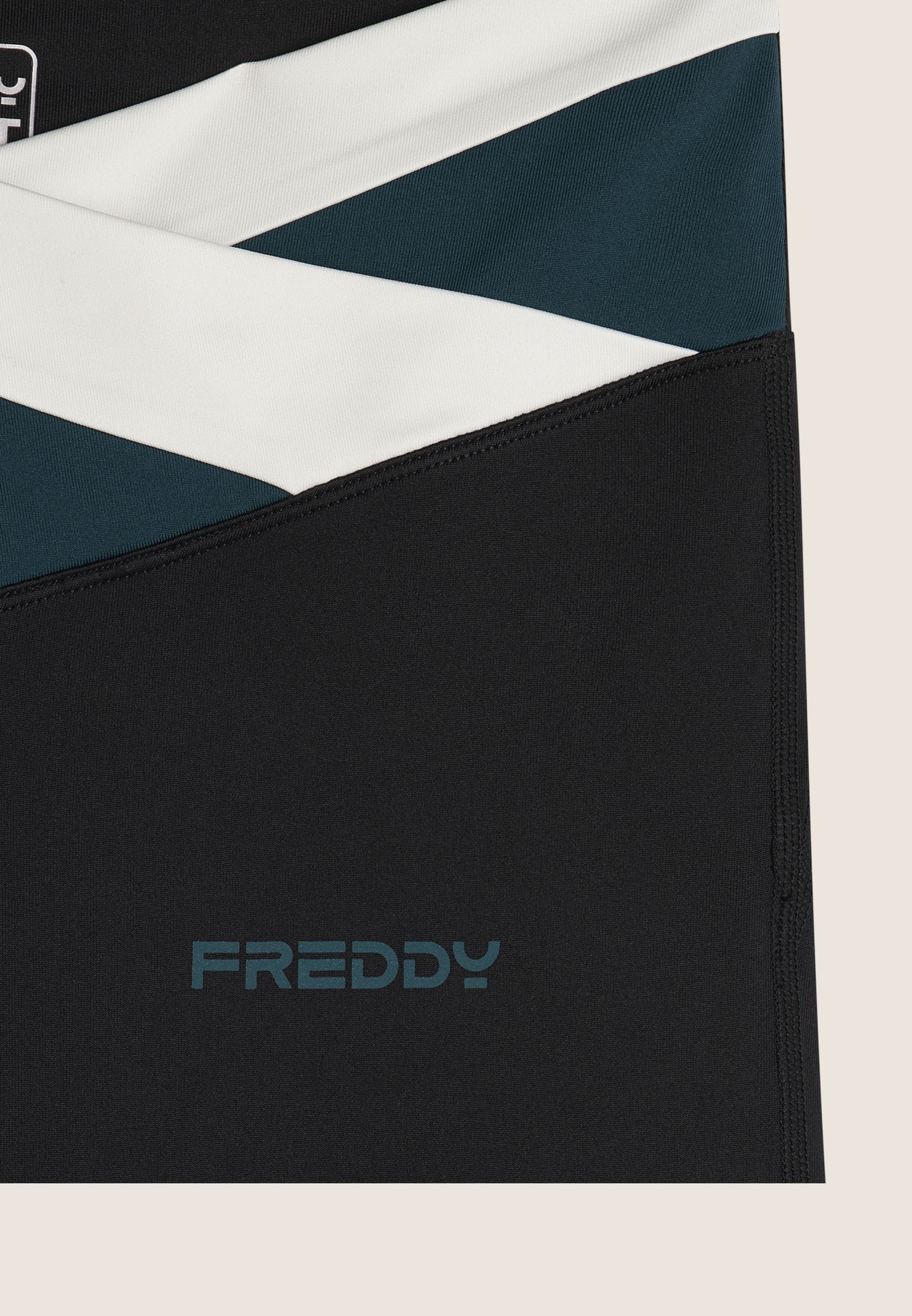 Freddy Jazzpants »SUPERFIT Leggings Flared High Waist«, mit überkreuztem Bund