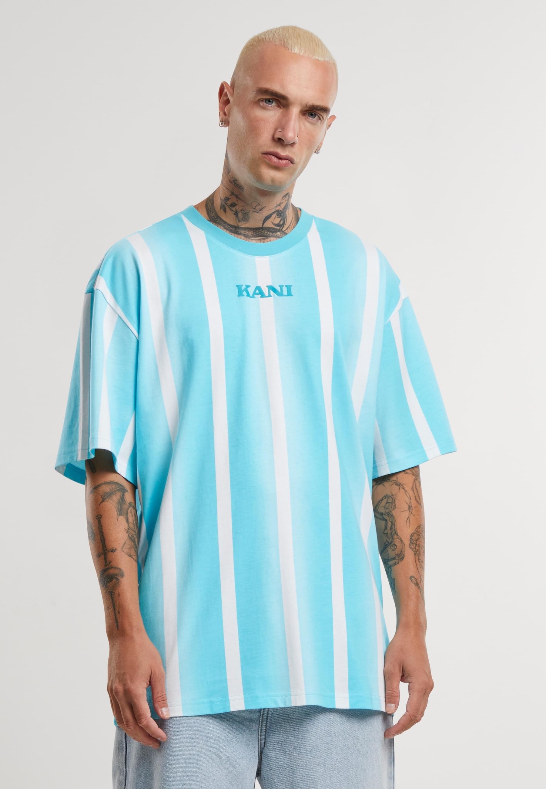 Karl Kani T-Shirt "Karl Kani Retro Gradient Stripes T-Shirt" 1 Stk. tlg. günstig online kaufen