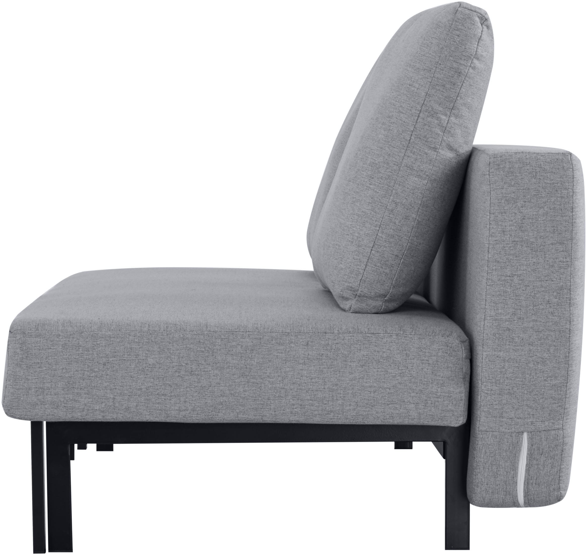 INOSIGN Schlafsofa »BROOKFIELD, Bettsofa, Klappsofa, Couch, Gästebett«, mit Bettfunktion, pflegeleichter Webstoffbezug