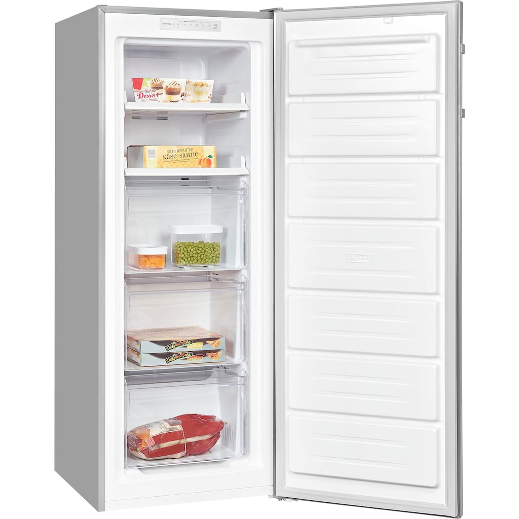 exquisit Gefrierschrank »GS231-NF-H-040D«, 143 cm hoch, 54 cm breit