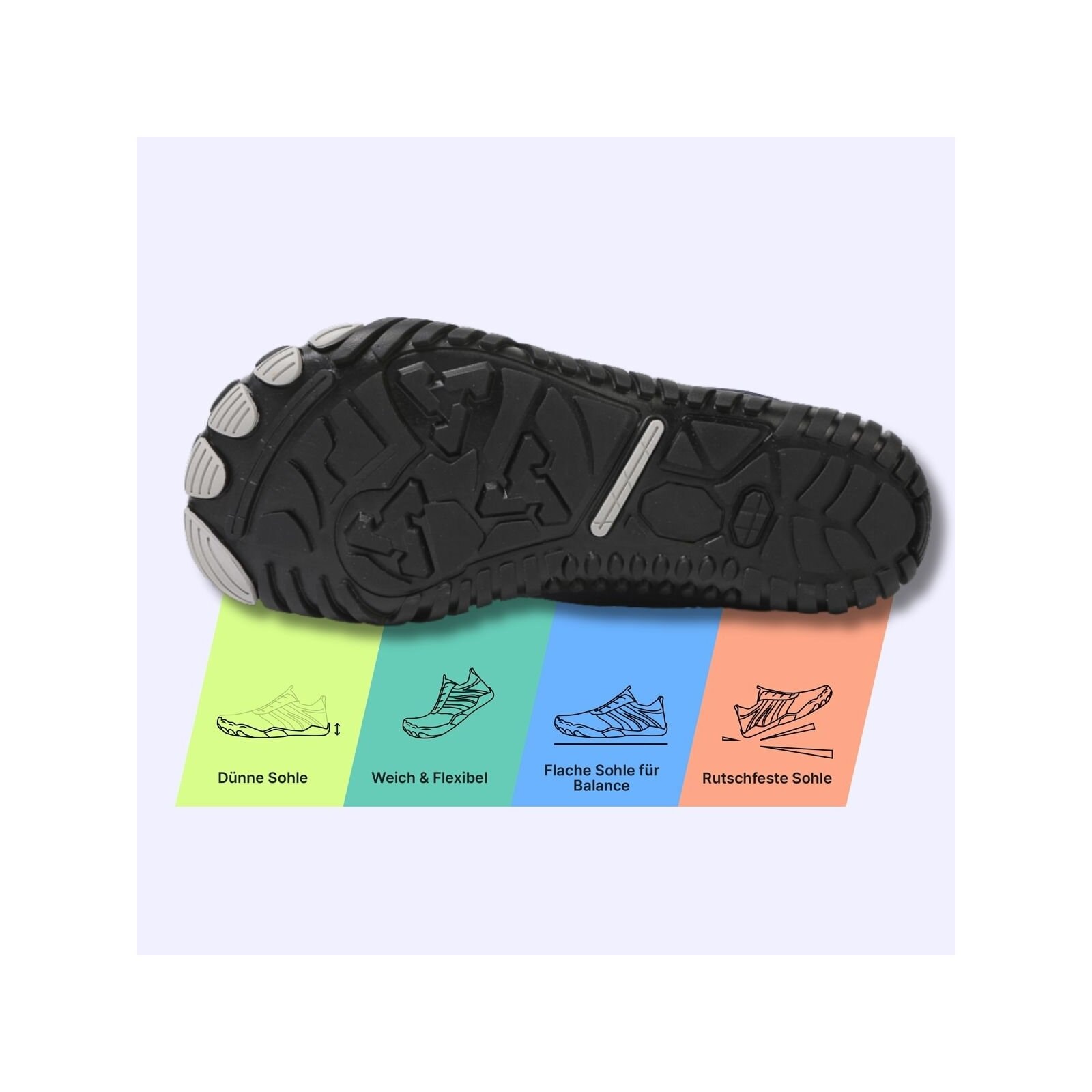 DOTALES Barfußschuh »Warmstep Barfußschuhe Winterstiefel Damen & Herren – Exklusiv &«