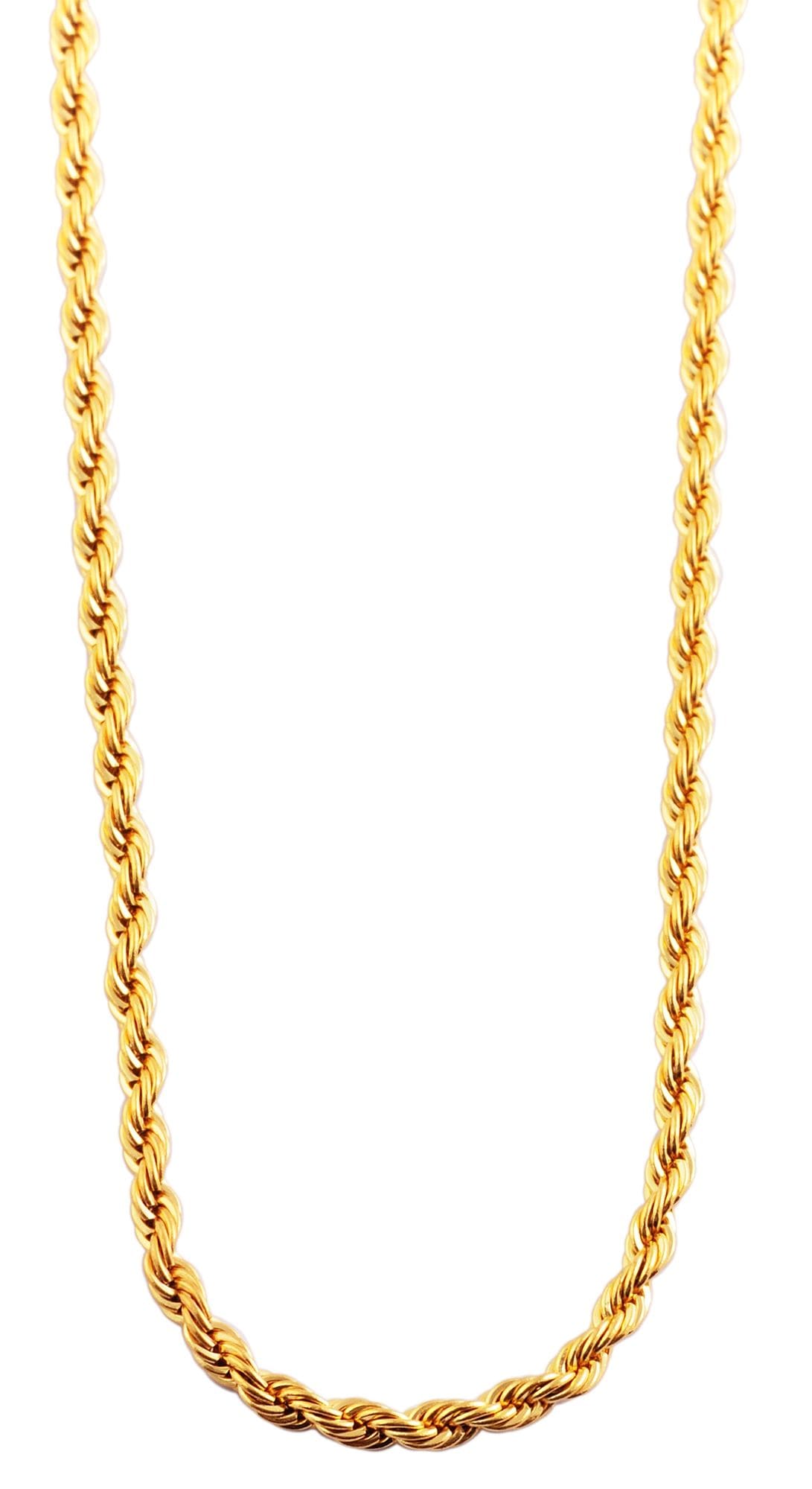 Adelia´s Kette ohne Anhänger »Unisex Halskette – Kordelkette aus Edelstahl« Perfekt zum Verschenken an besondere Menschen