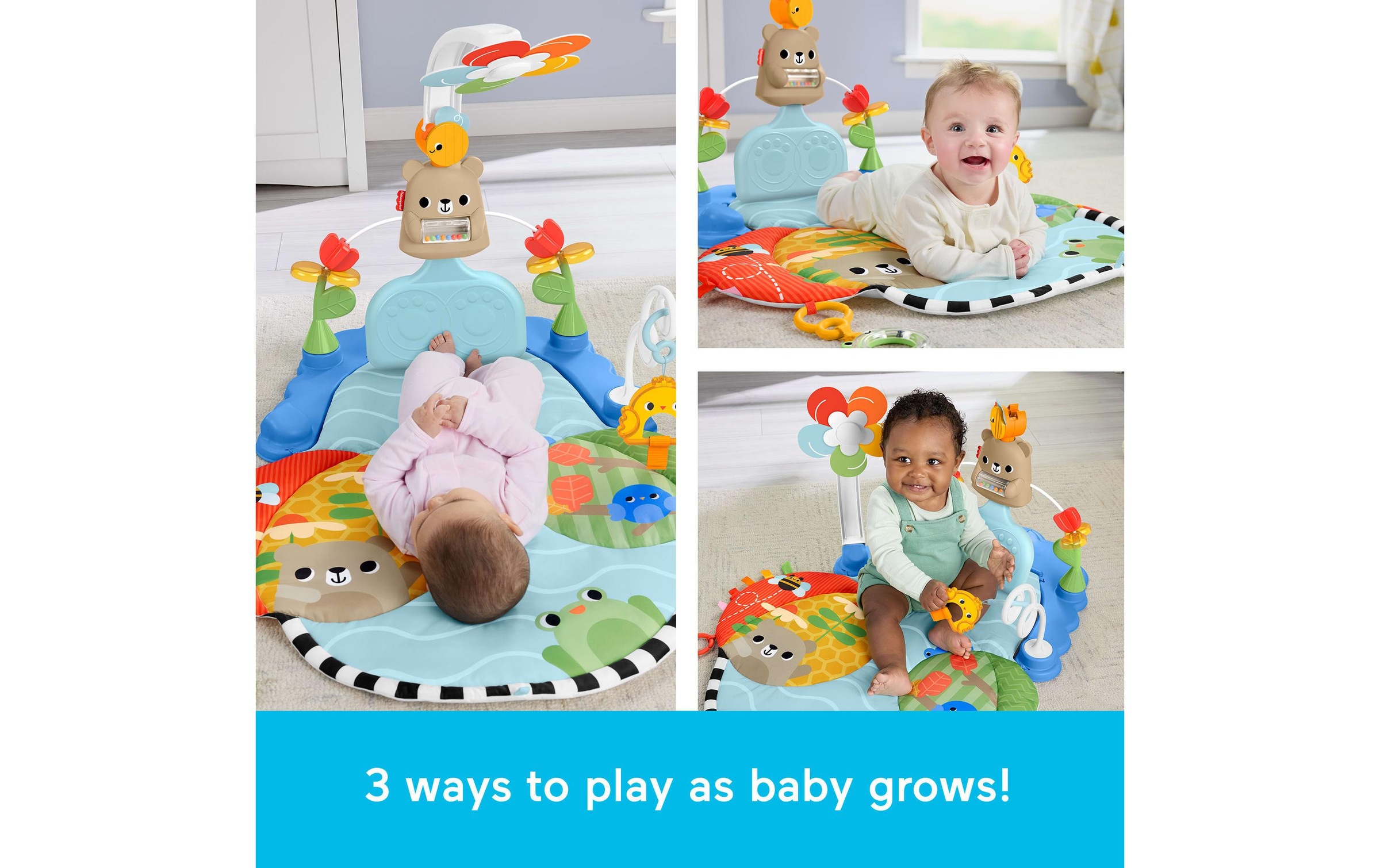Fisher-Price® Spielbogen »Balanced Beginnings 3-in-1 Kick & Sway«