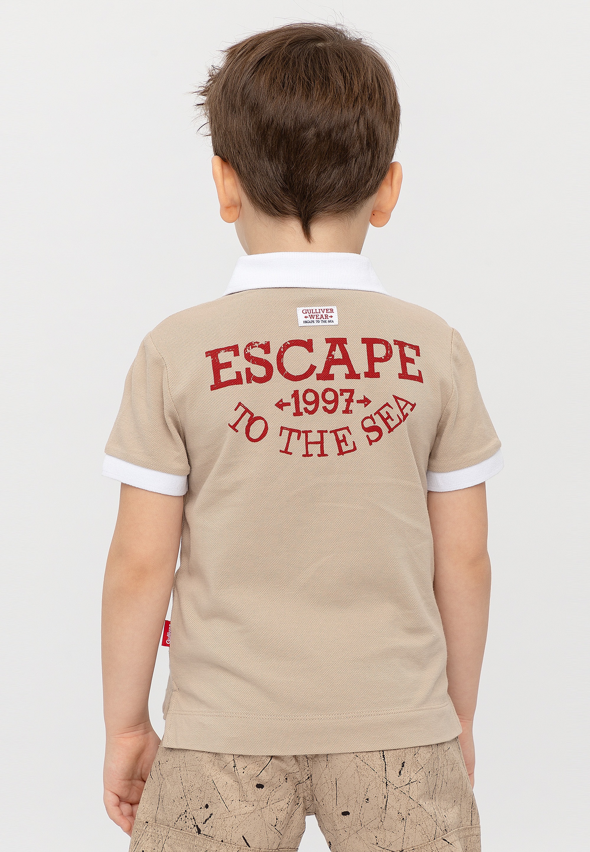Gulliver Poloshirt, mit stylischem Print
