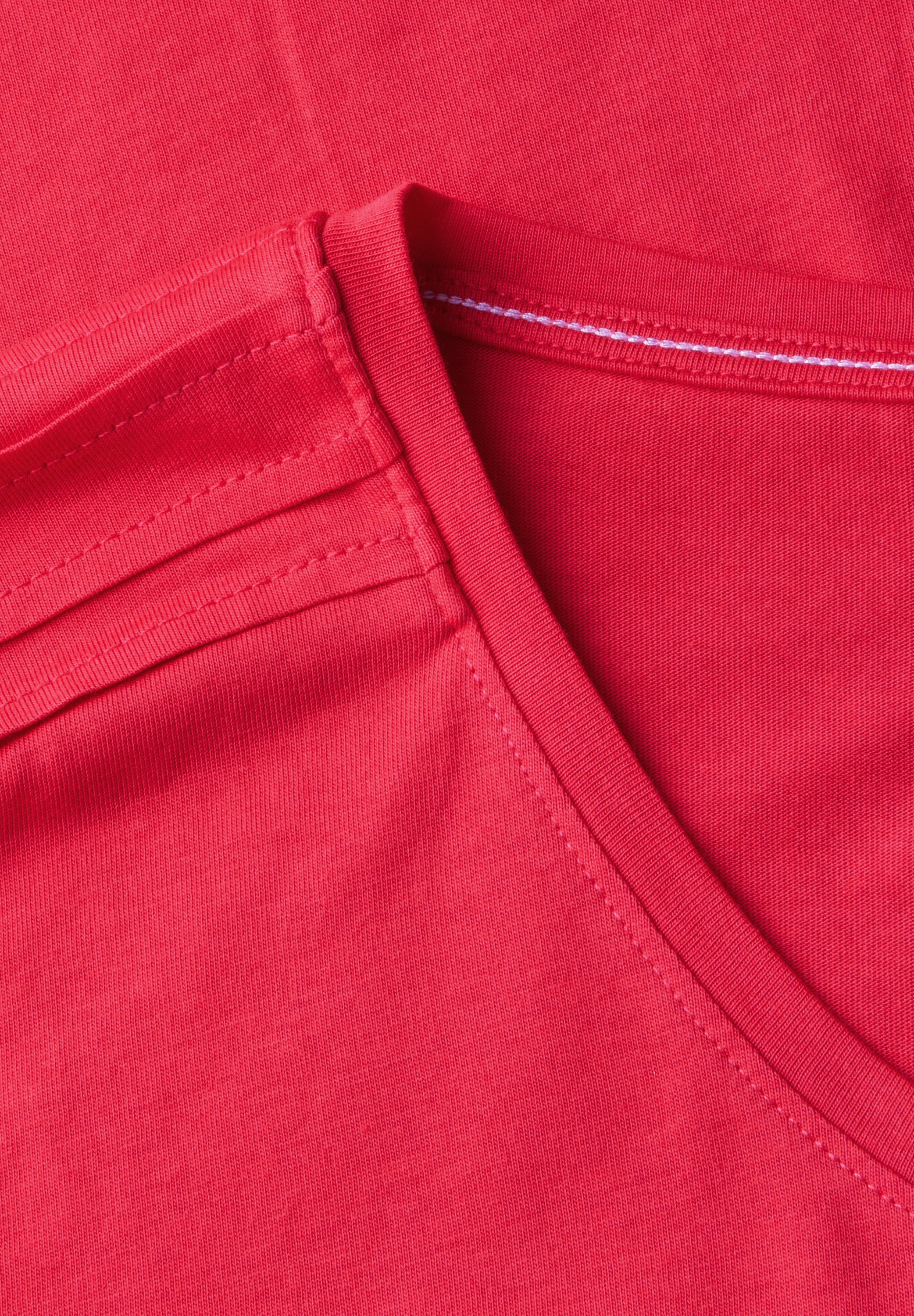 Cecil V-Shirt, mit Elastiksaum