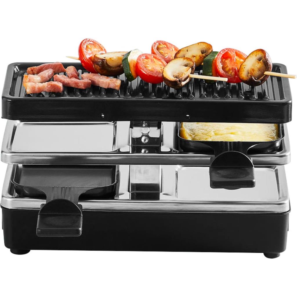 Tefal Raclette »RE2308 Plug & Share«, 2 St. Raclettepfännchen, 400 W