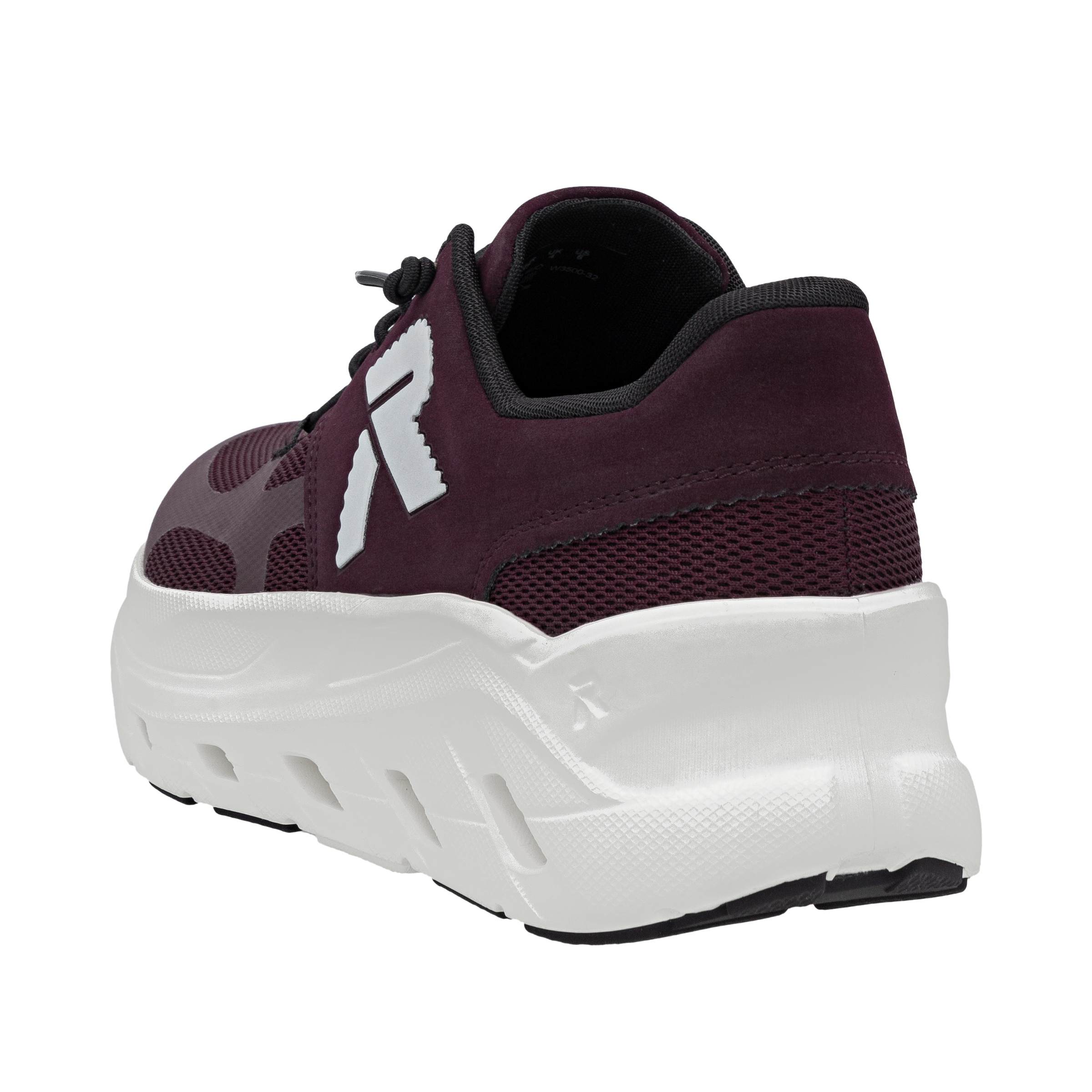 RIEKER Sport Plateausneaker, Slip-on Sneaker, Halbschuh, Freizeitsneaker mit MemoSoft-Innensohle