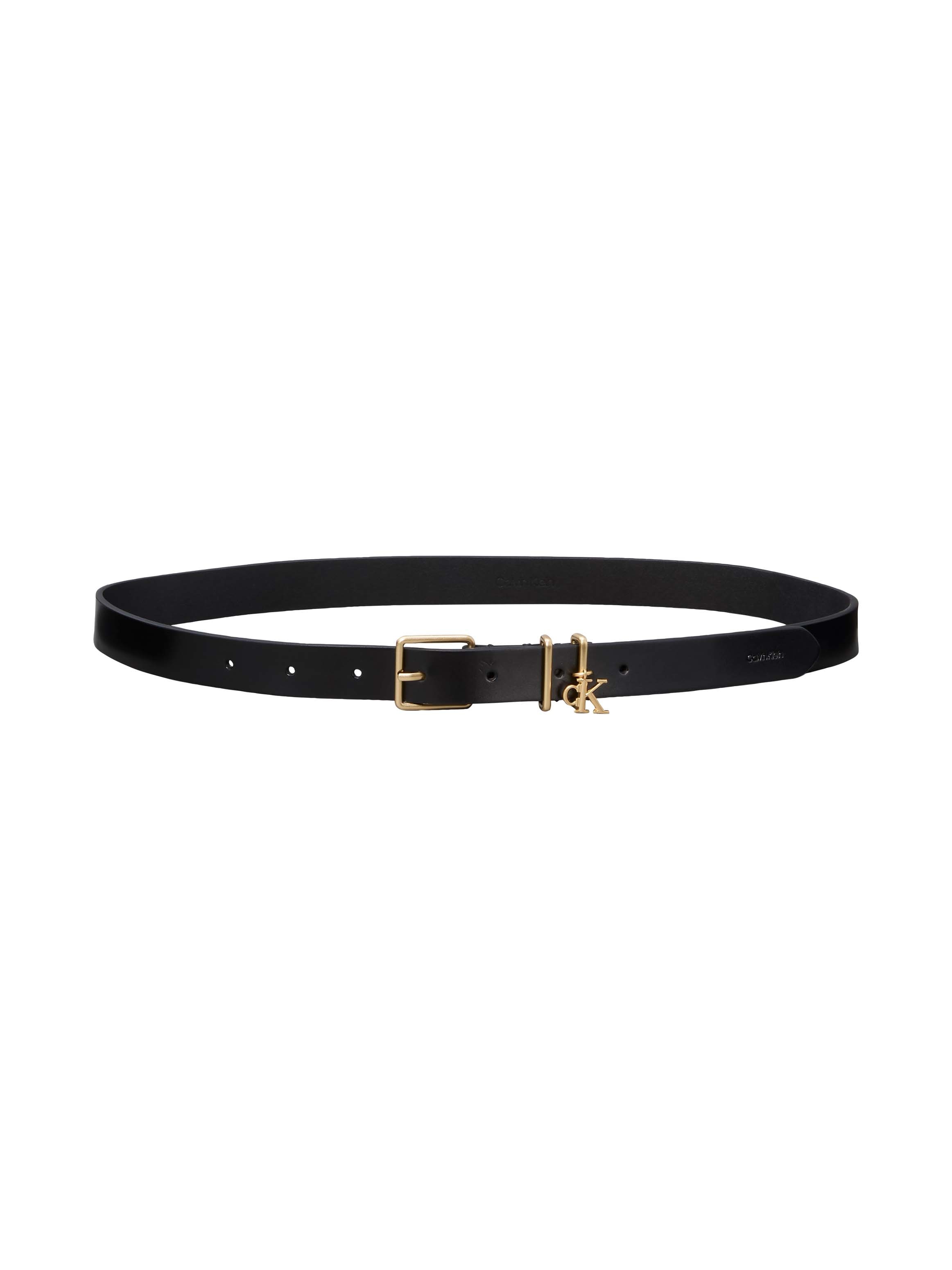 Calvin Klein Ledergürtel »MONOGRAM CHARM  KEEPER BELT 25MM« Regular fit mit Anhänger