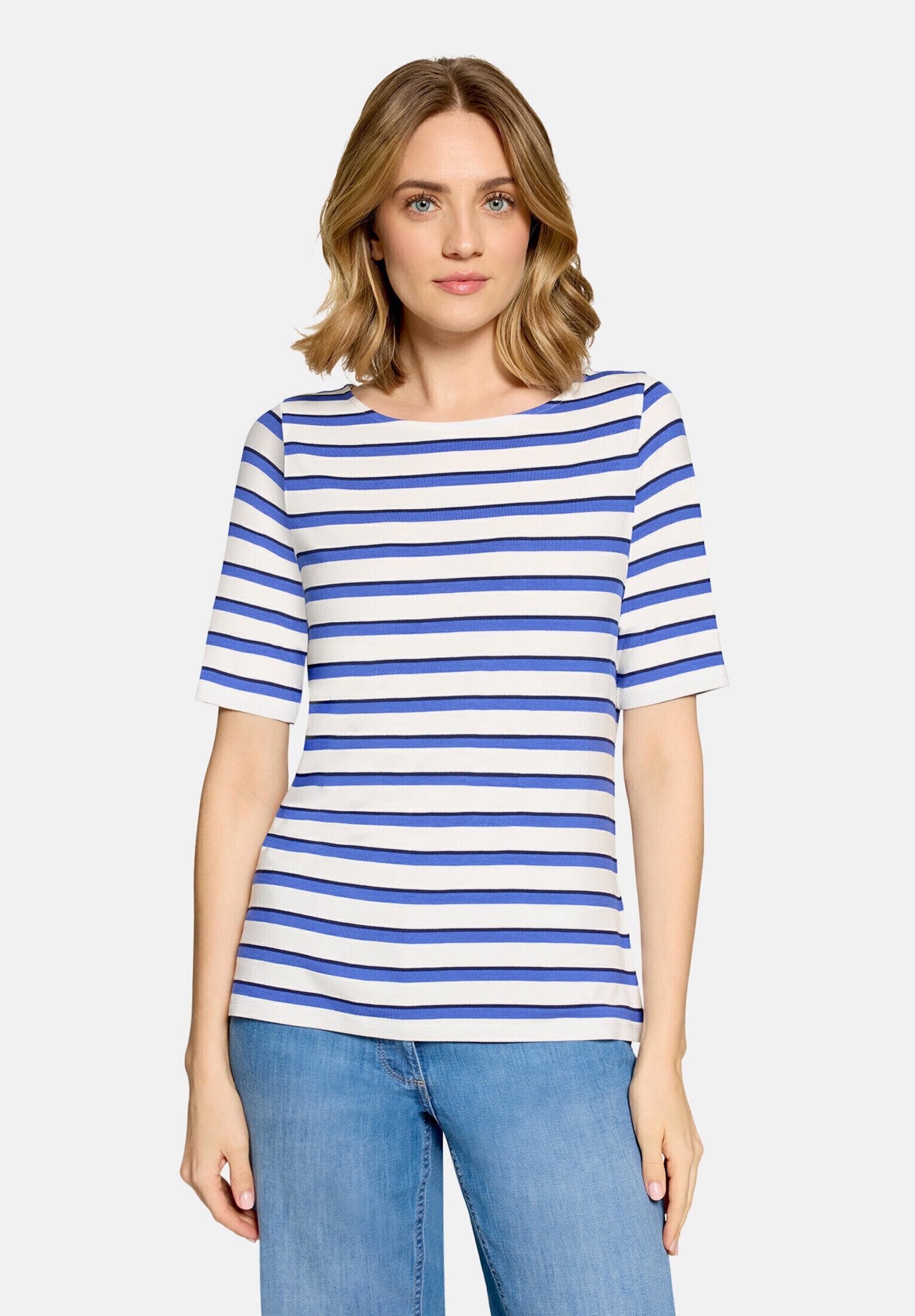 Betty Barclay Kurzarmshirt »Damen mit U-Boot-Ausschnitt« 1 tlg.