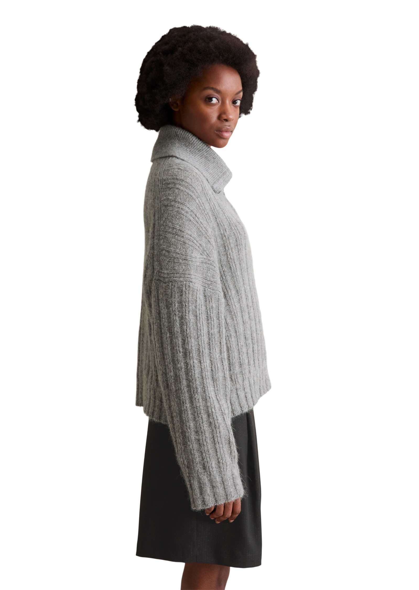 Marc OPolo DENIM Strickpullover "aus edlem Wolle-Alpakawolle-Mix" günstig online kaufen