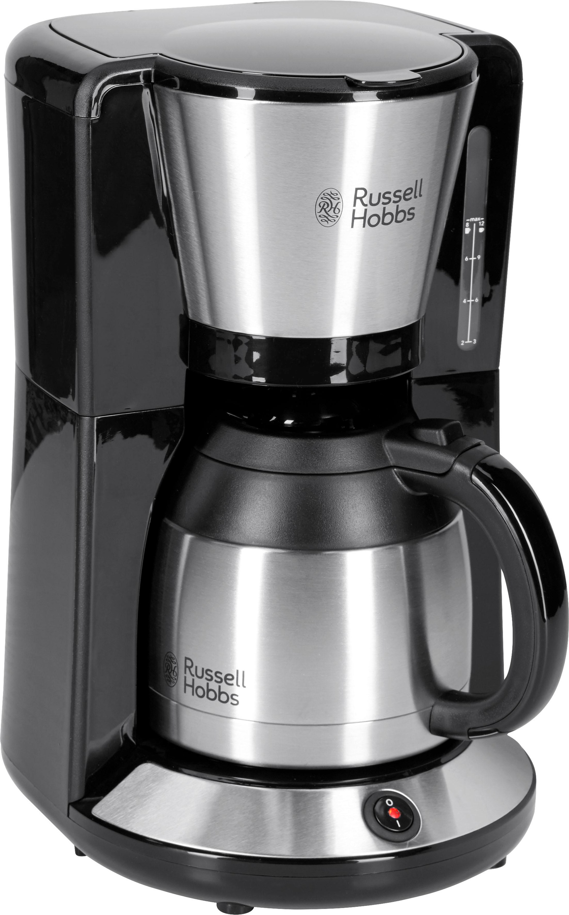 RUSSELL HOBBS Filterkaffeemaschine "Adventure 24020-56", 1 l Kaffeekanne, Papierfilter, 1x4, mit Thermokanne, 1100 Watt,