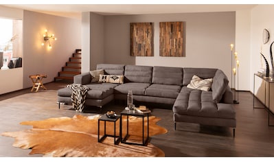 Premium collection by Home affaire Wohnlandschaft »Brandwood«, mit extra hohen Füßen... kaufen Premium collection by Home affaire Wohnlandschaft »Brandwood«, mit extra hohen Füßen... kaufen
