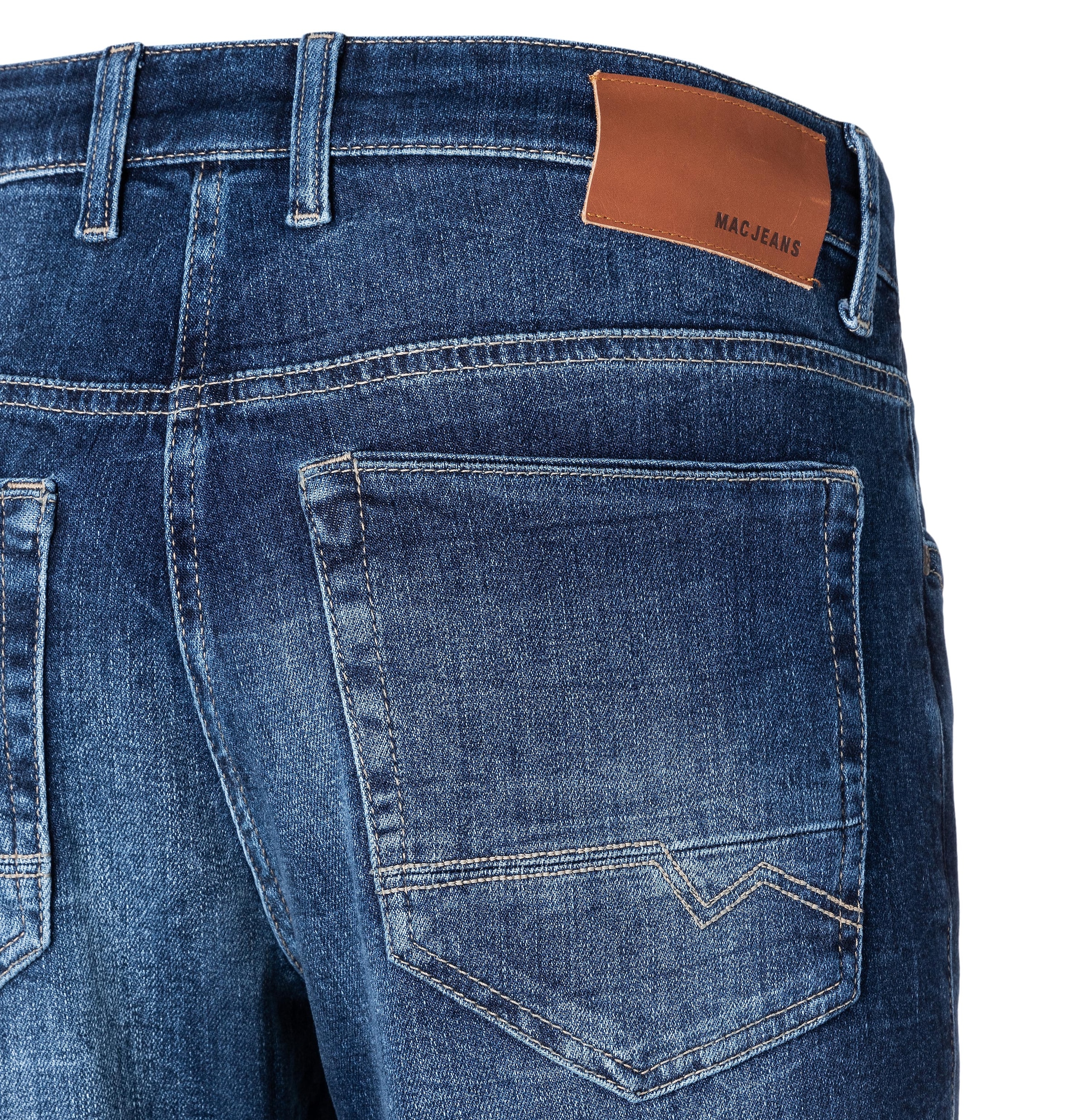 MAC 5-Pocket-Jeans »ARNE PIPE«, in Vintage-Optik