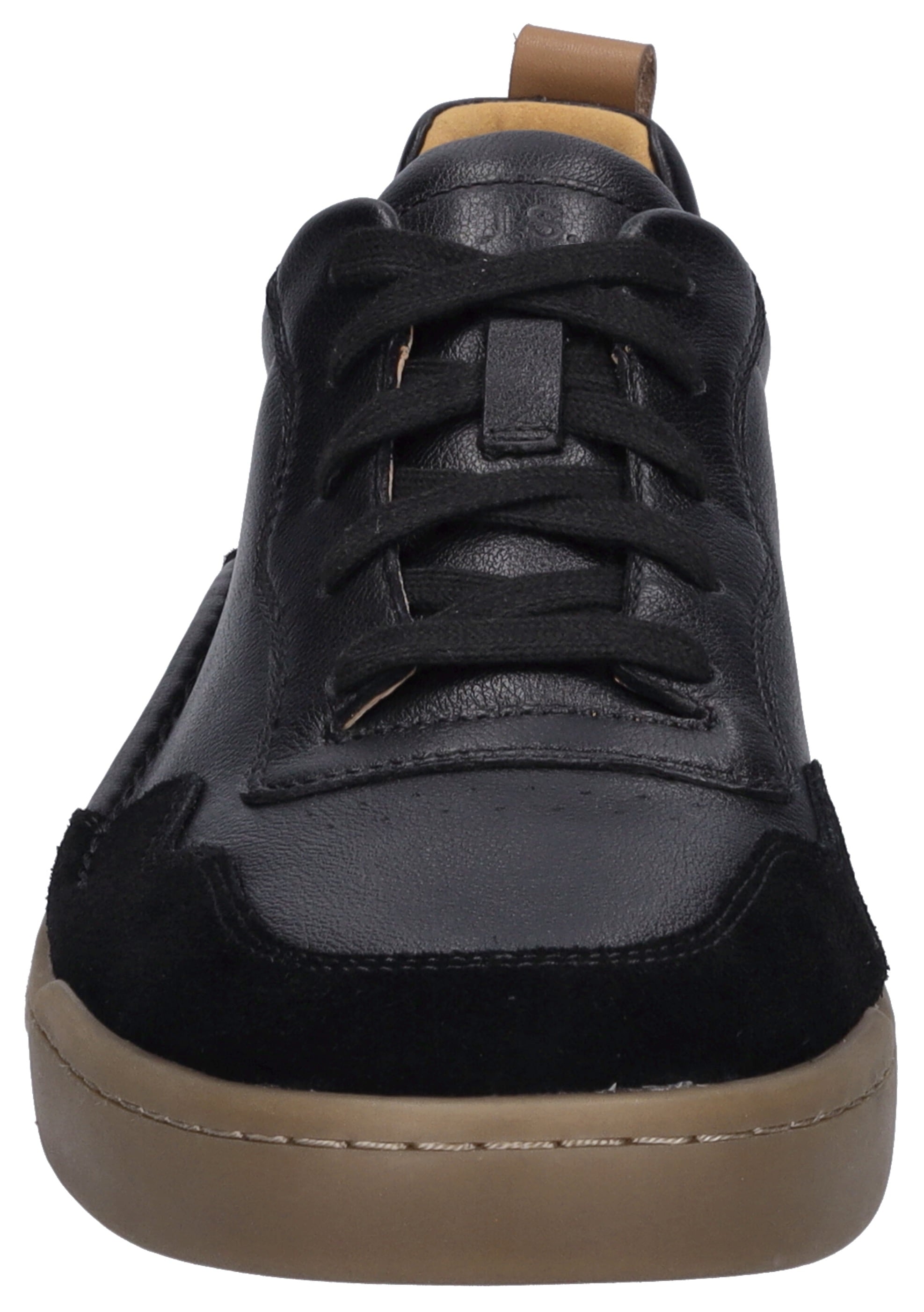 Josef Seibel Sneaker »Cleve 01«, Freizeitschuh, Retro Sneaker, Schnürschuh mit Schuhweite weit