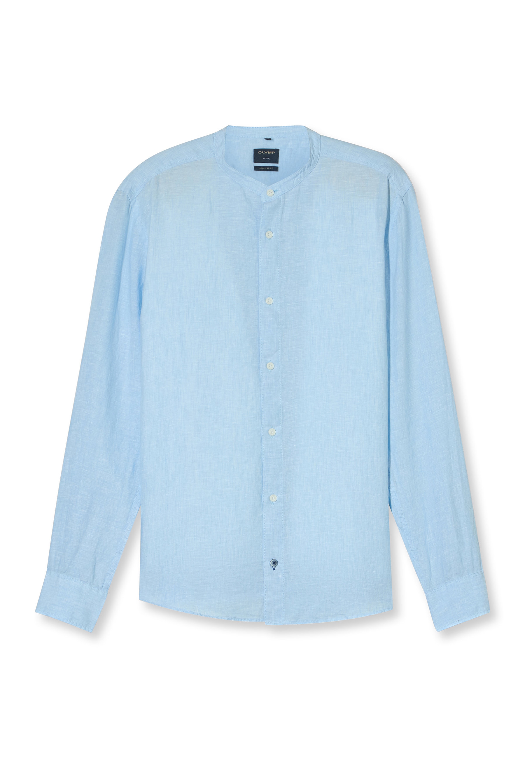 OLYMP Langarmhemd "OLYMP Casual, regular fit, Stehkragen" günstig online kaufen