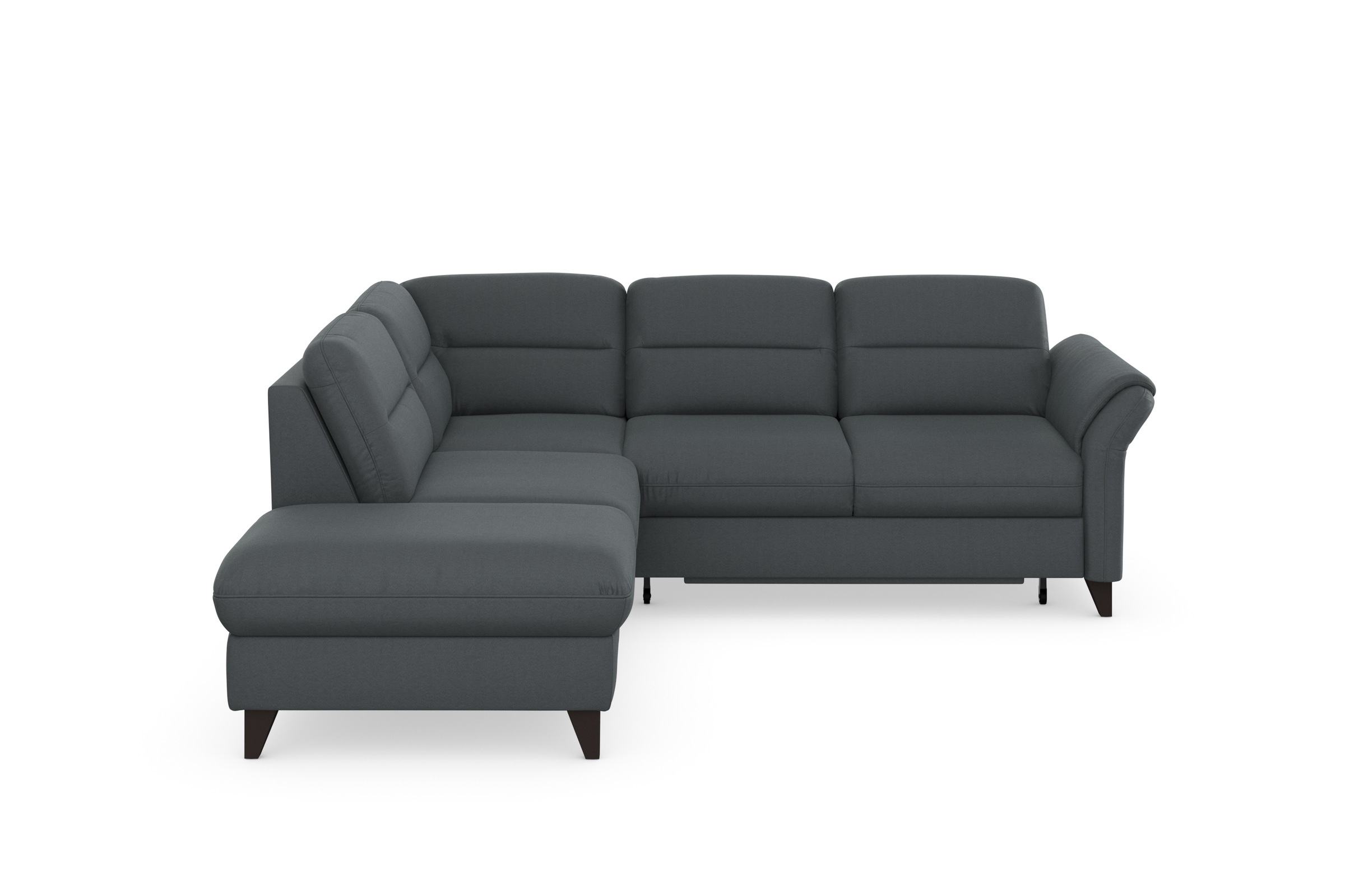 sit&more Ecksofa "Mellum L-Form", Federkern, wahlweise mit Bettfunktion, St günstig online kaufen