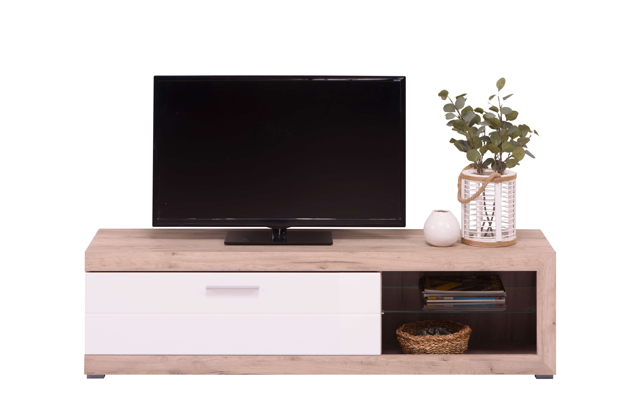INOSIGN Lowboard »Remo TV-Kommode«, TV-Kommode mit LED-Beleuchtung, Breite 160 cm