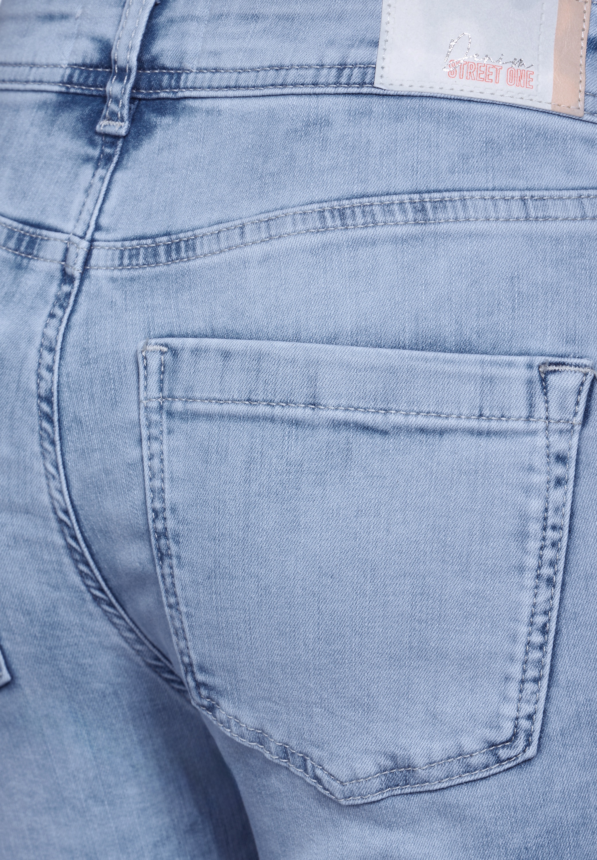 STREET ONE 7/8-Jeans, aus Baumwolle mit Stretchanteil