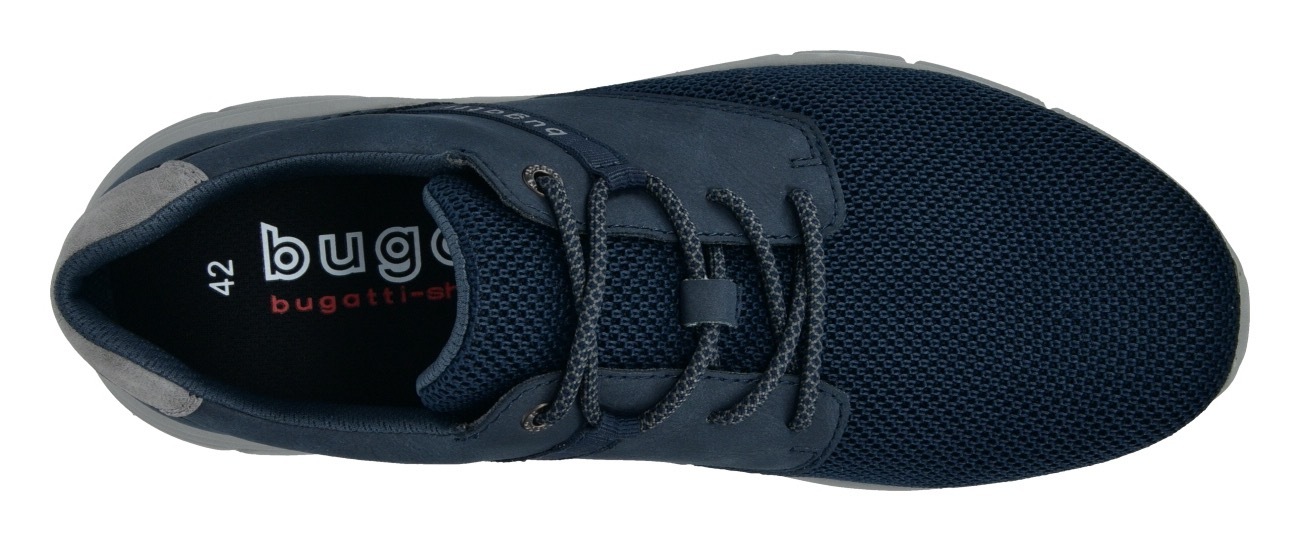 bugatti Slip-On Sneaker, Freizeitschuh, Slipper mit Bugatti-Logoschriftzug