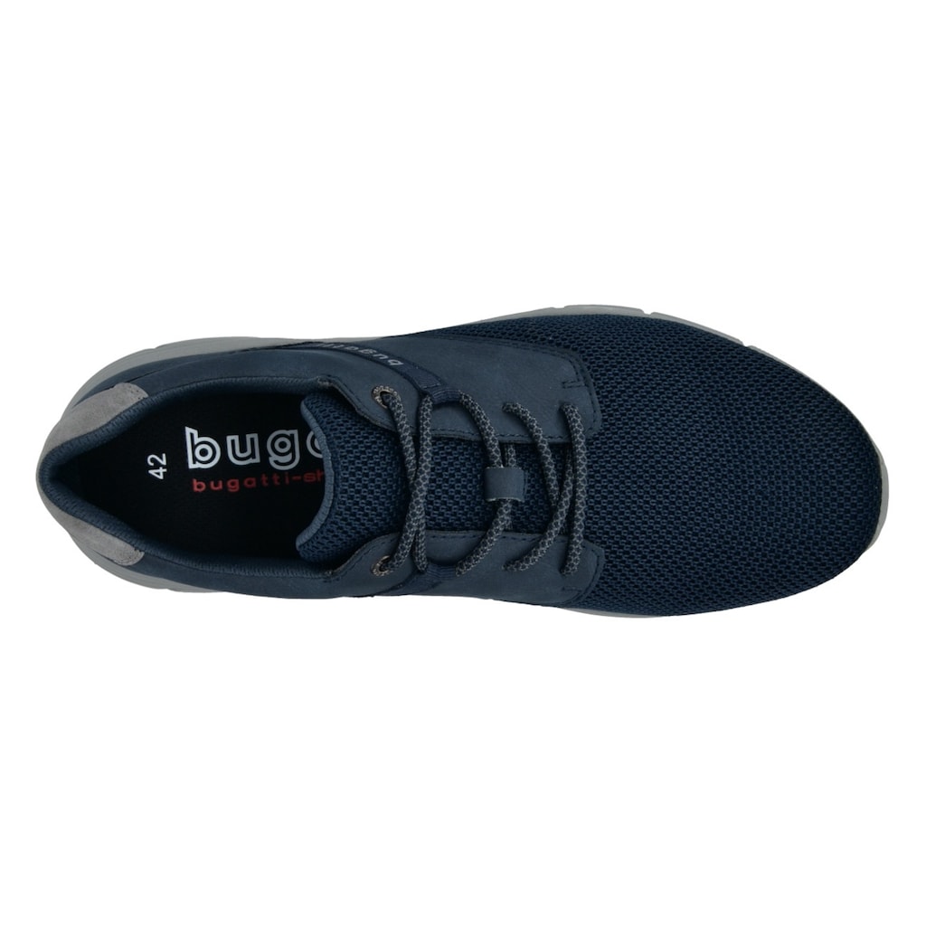 bugatti Slip-On Sneaker, Freizeitschuh, Slipper mit Bugatti-Logoschriftzug