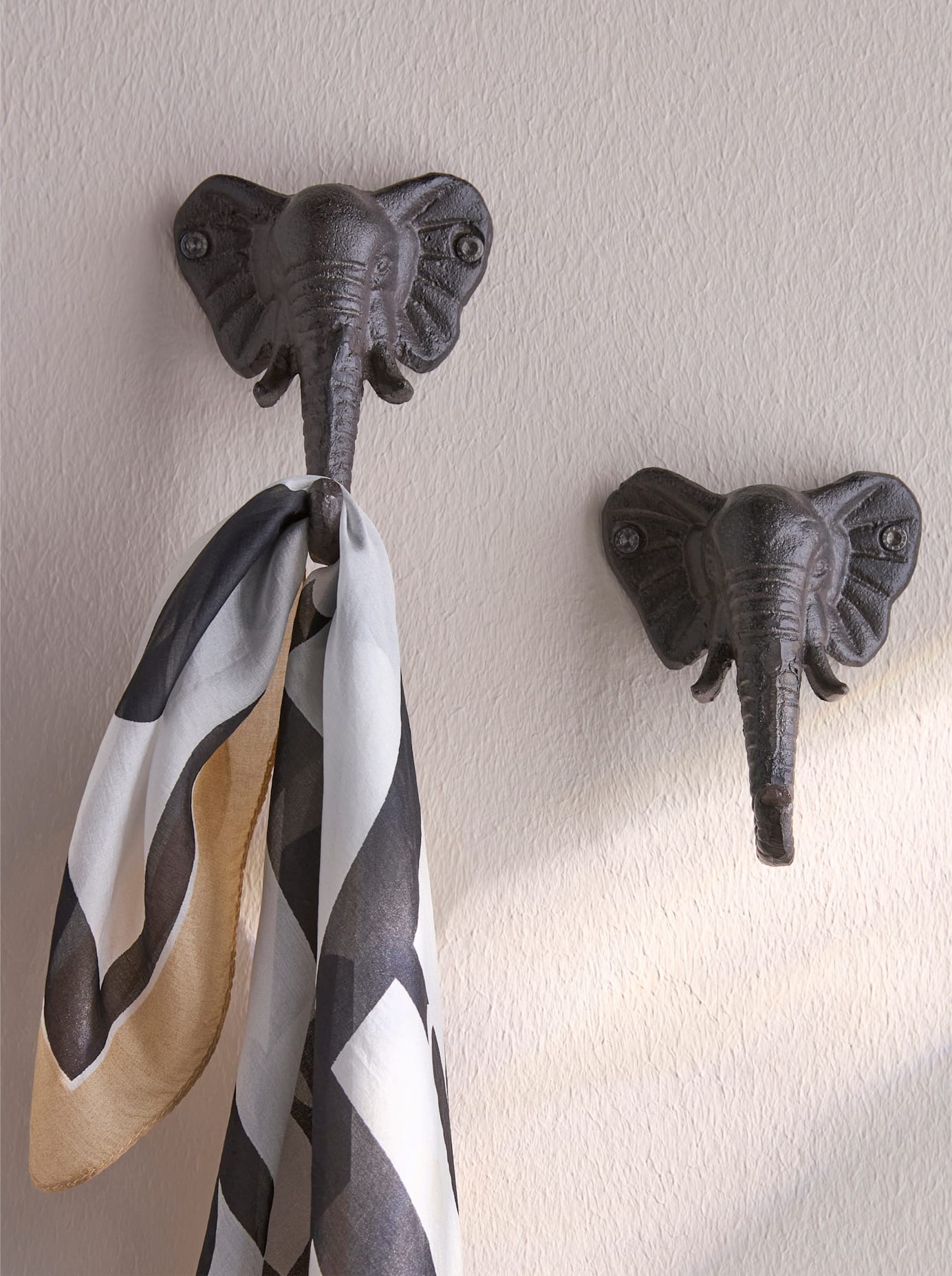 Zierhaken HEINE HOME, B:9cm H:11,5cmbraun, Metall, Haken