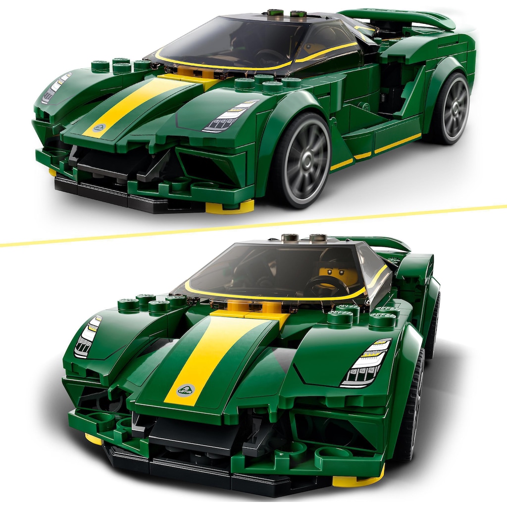 LEGO® Konstruktionsspielsteine »Lotus Evija (76907), LEGO® Speed Champions«, (247 St.), Made in Europe