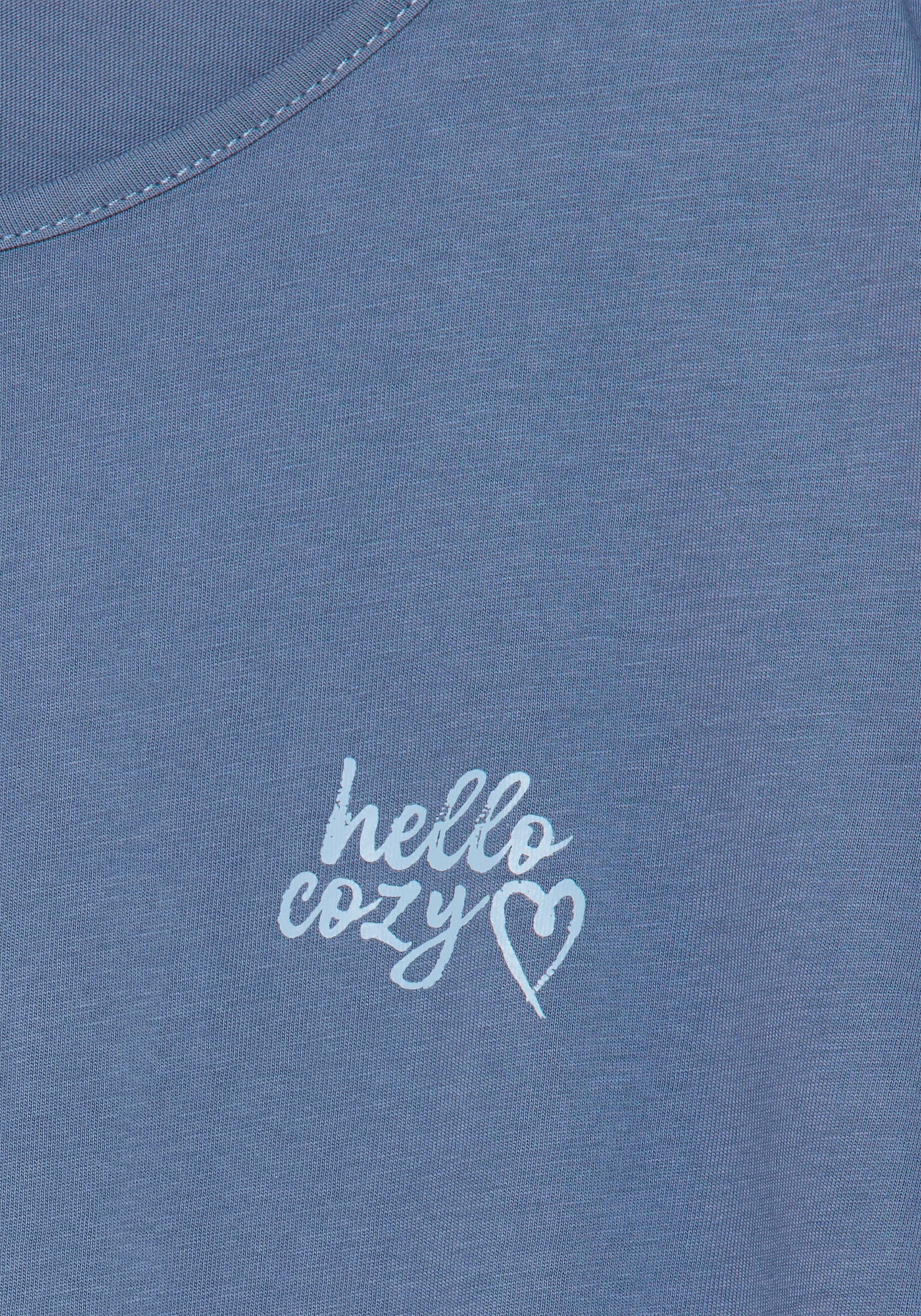 Vivance Dreams Pyjama mit weicher Flanell-Hose