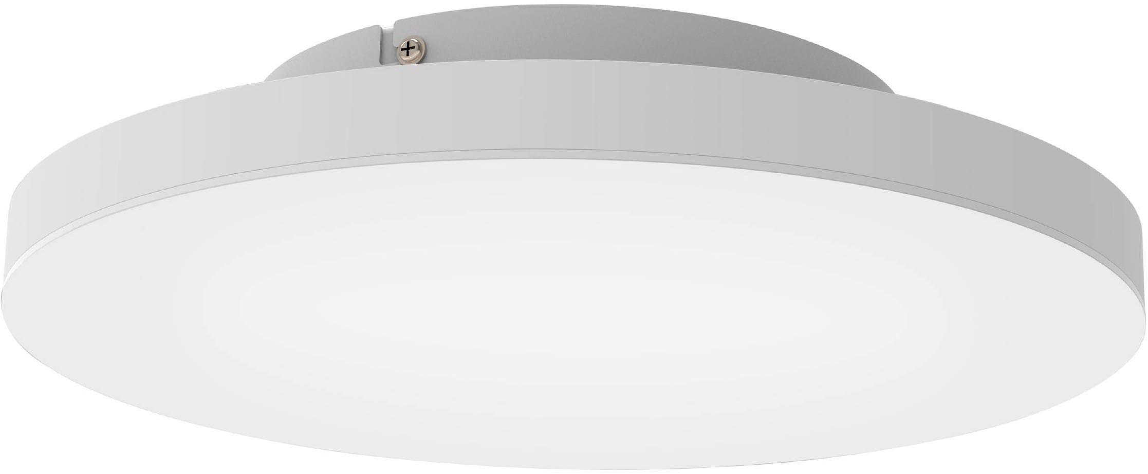 EGLO Deckenleuchte "TURCONA-Z", weiß, Ø 45cm H: 7,5cm, 1 Stk., Leuchten, Timer, App/Sprachsteuerung Alexa, ‎‎‎‎exkl. Fernbedienung, Deckenleuchte