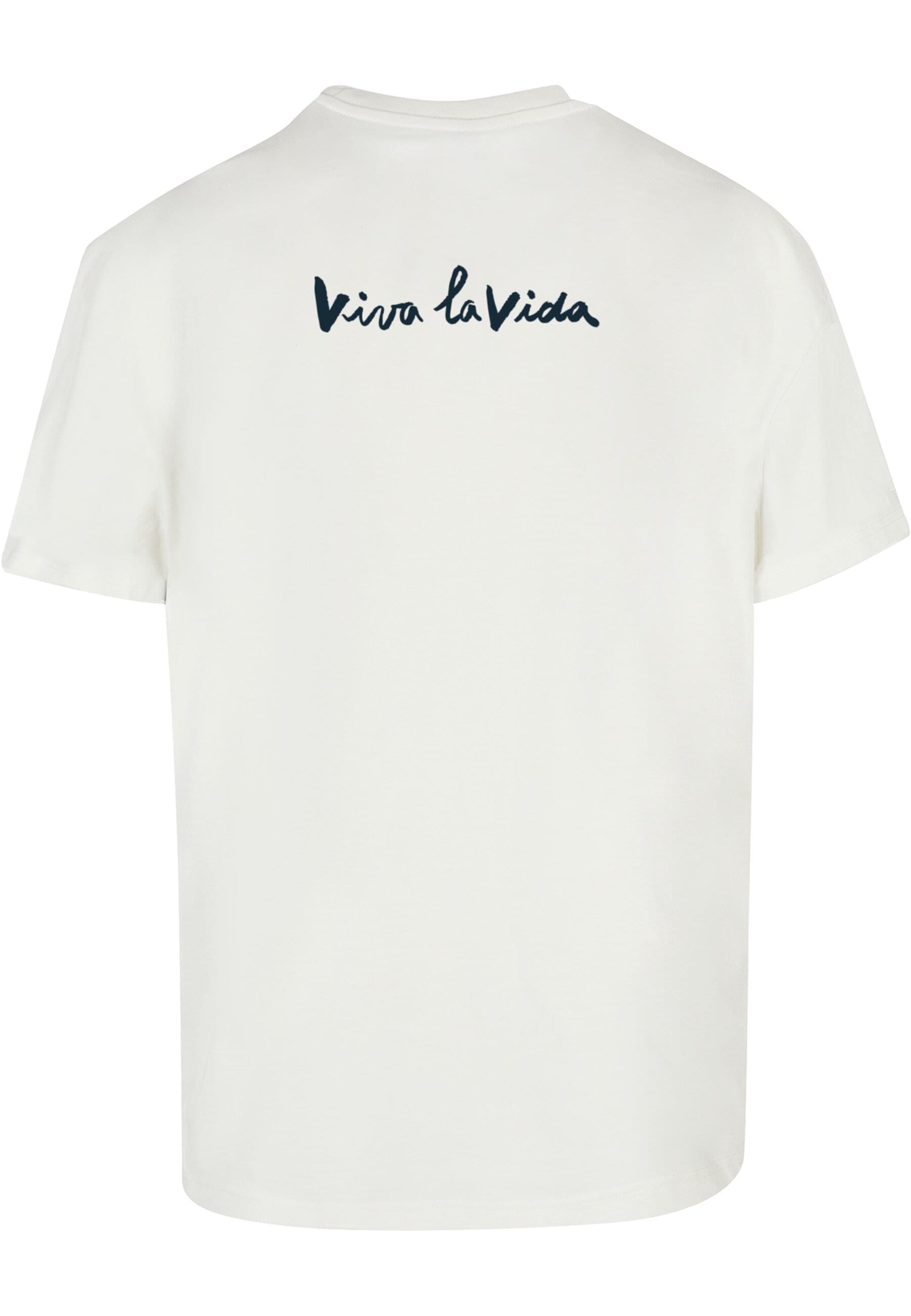 Merchcode T-Shirt »Merchcode Herren Frida Kahlo - Viva la vida 2 Heavy Oversize Tee«, (1 tlg.)