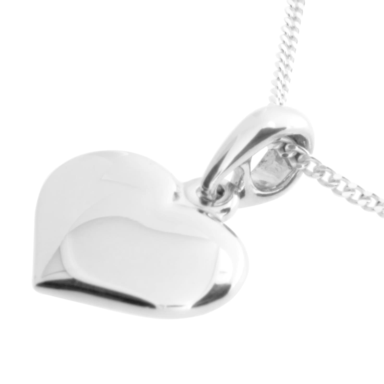 OSTSEE-SCHMUCK Kette mit Anhänger »Ostsee-Schmuck Kette mit Anhänger Herz 15 mm«, (2 tlg.)