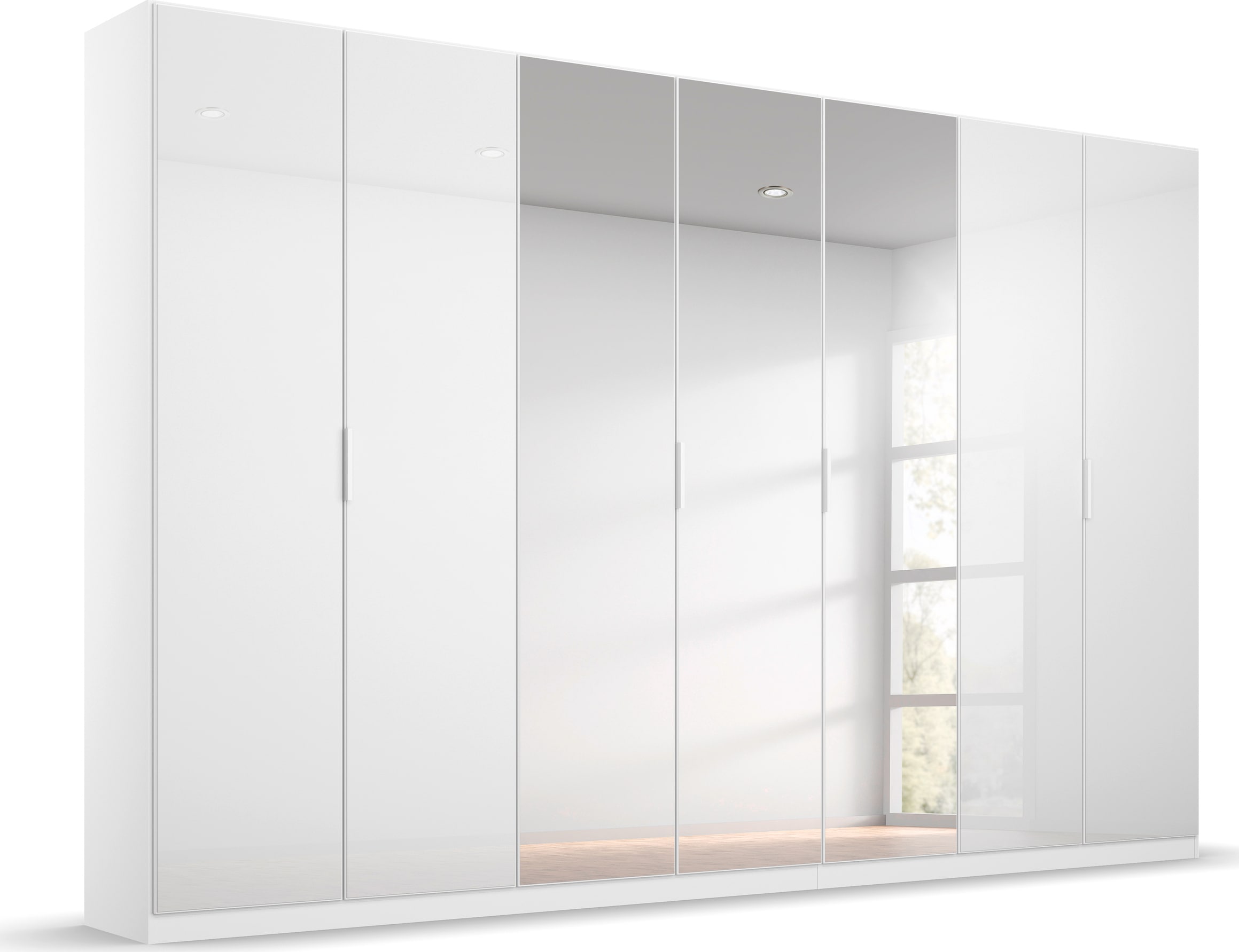 rauch Drehtürenschrank "Kleiderschrank Schrank Garderobe KOLUNA mit Glastür günstig online kaufen