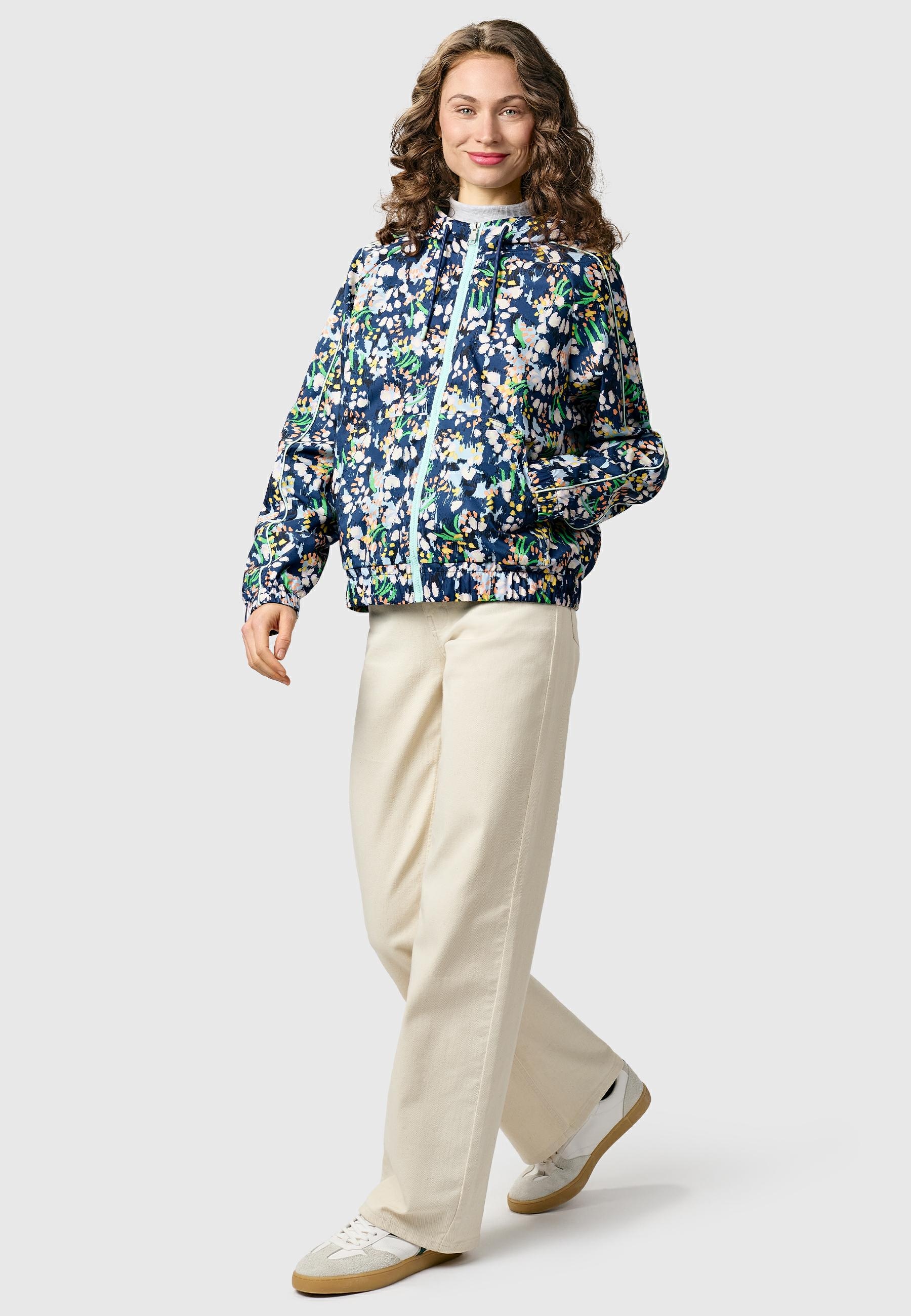 Ragwear Funktionsjacke »Andrin Print« mit Kapuze Gemusterte funktionale Übergangsjacke